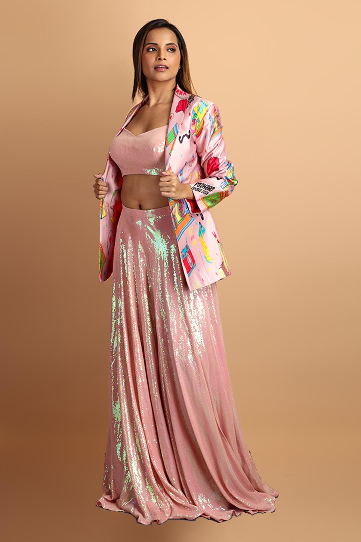 Indo Western Jacket & Pant Set