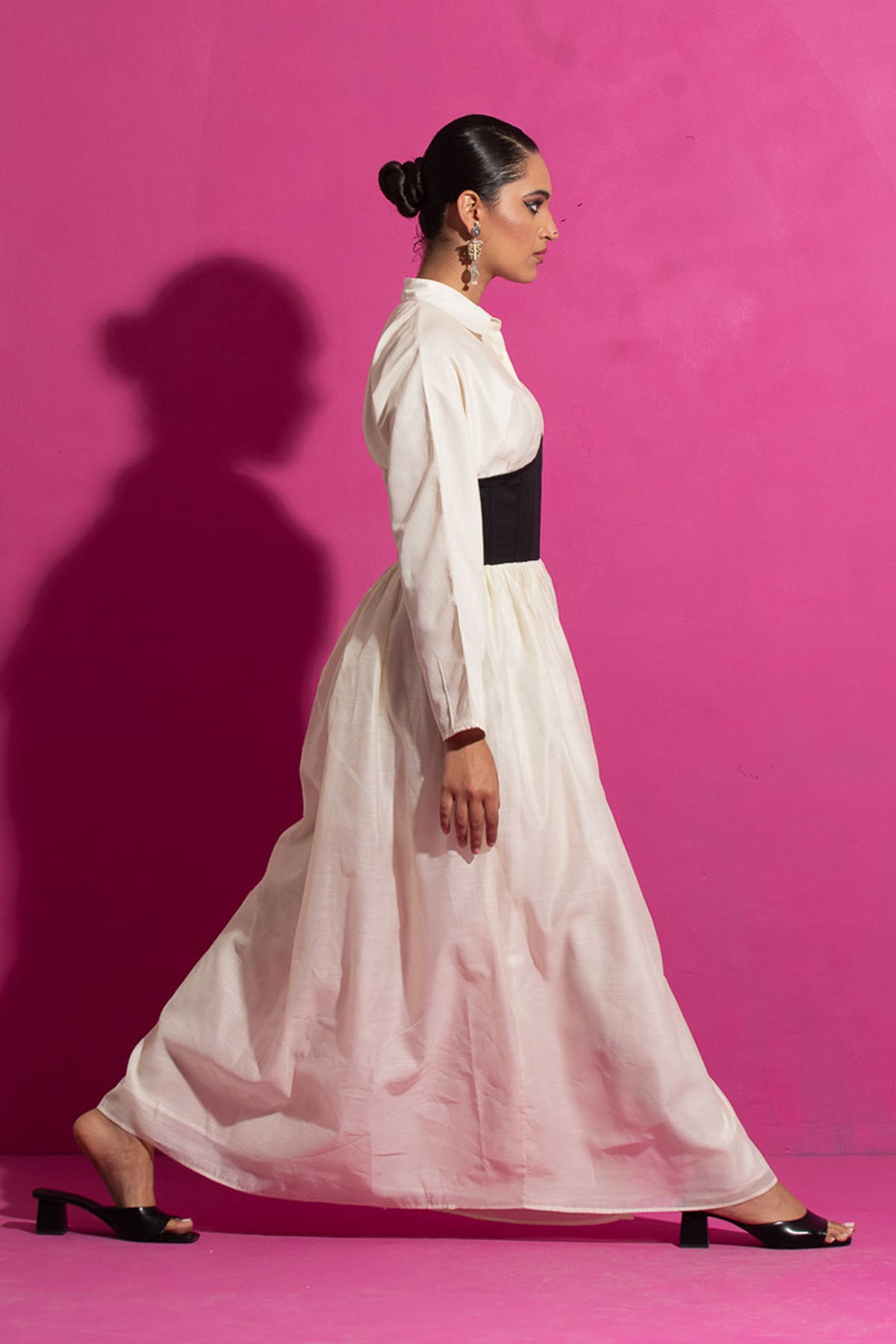 Ivory Corset Style Dress