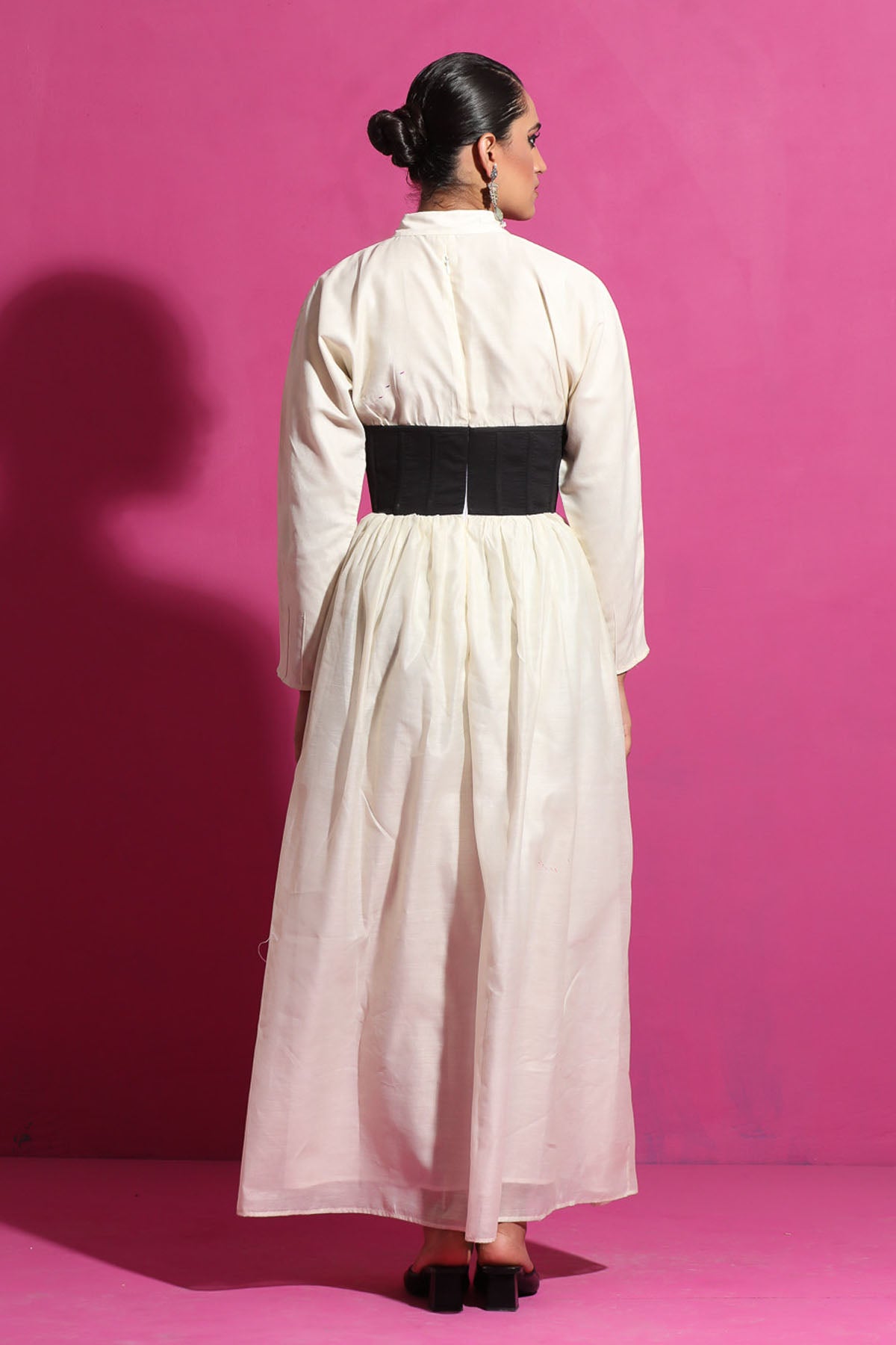 Ivory Corset Style Dress