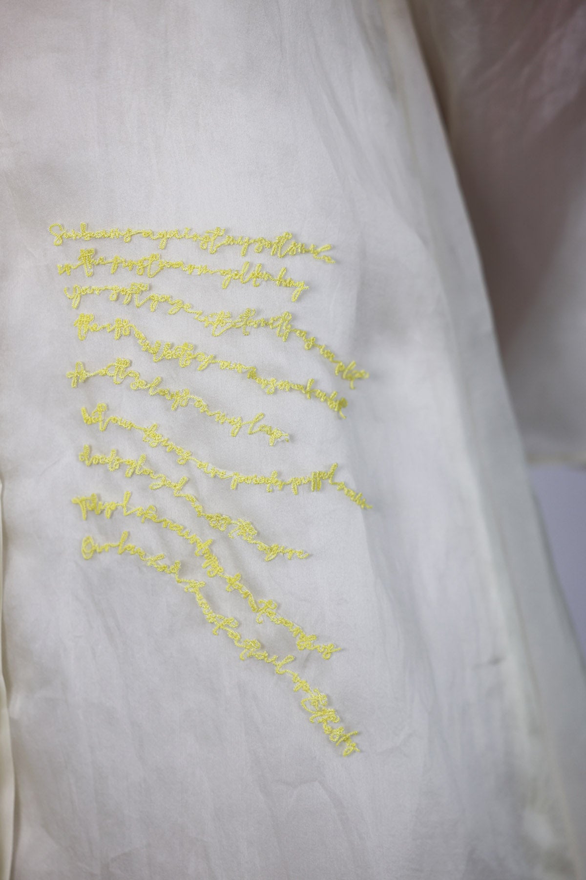 Ivory Asymmetrical Midi Dress