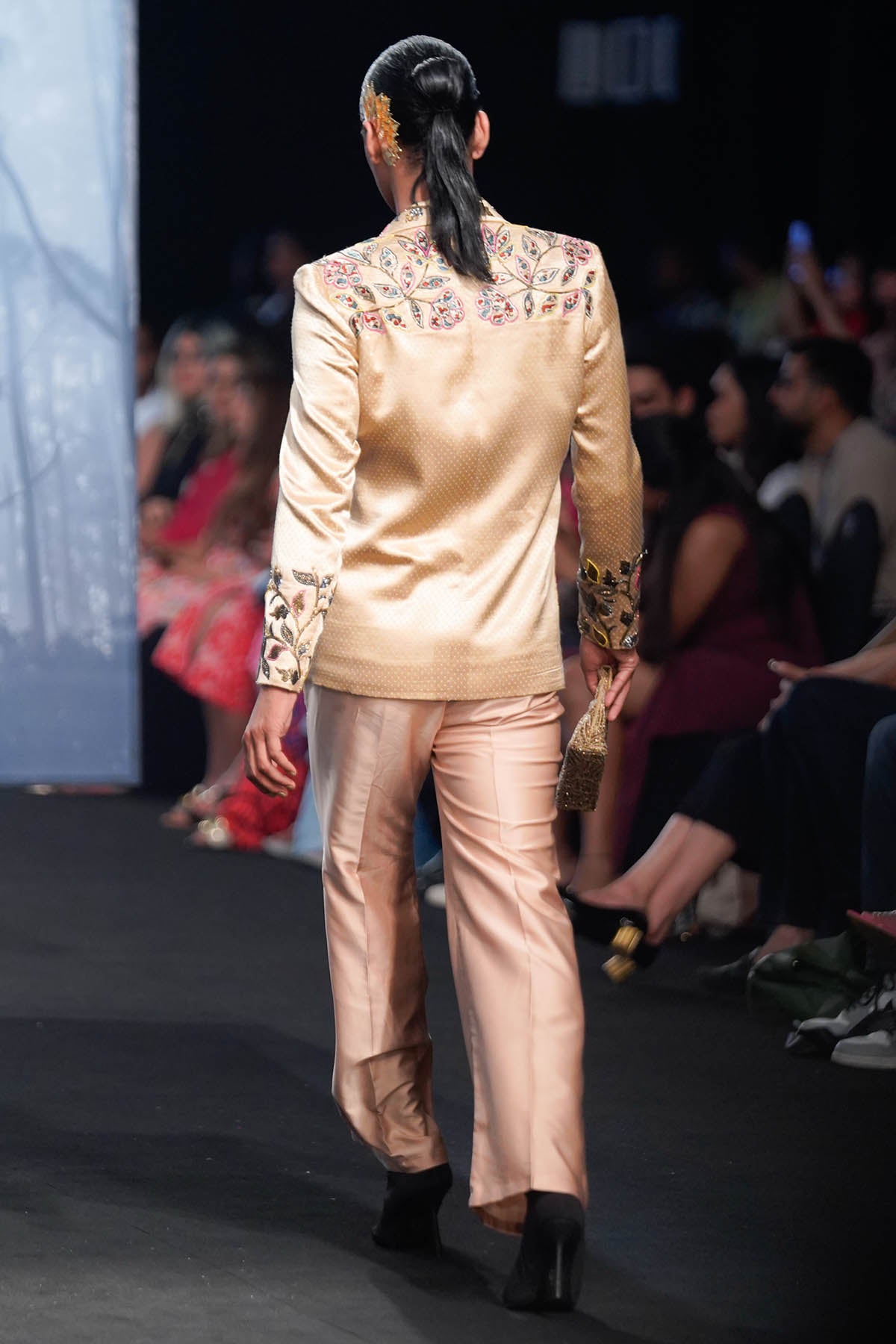 Ivory Cutdana Work Jacket Set