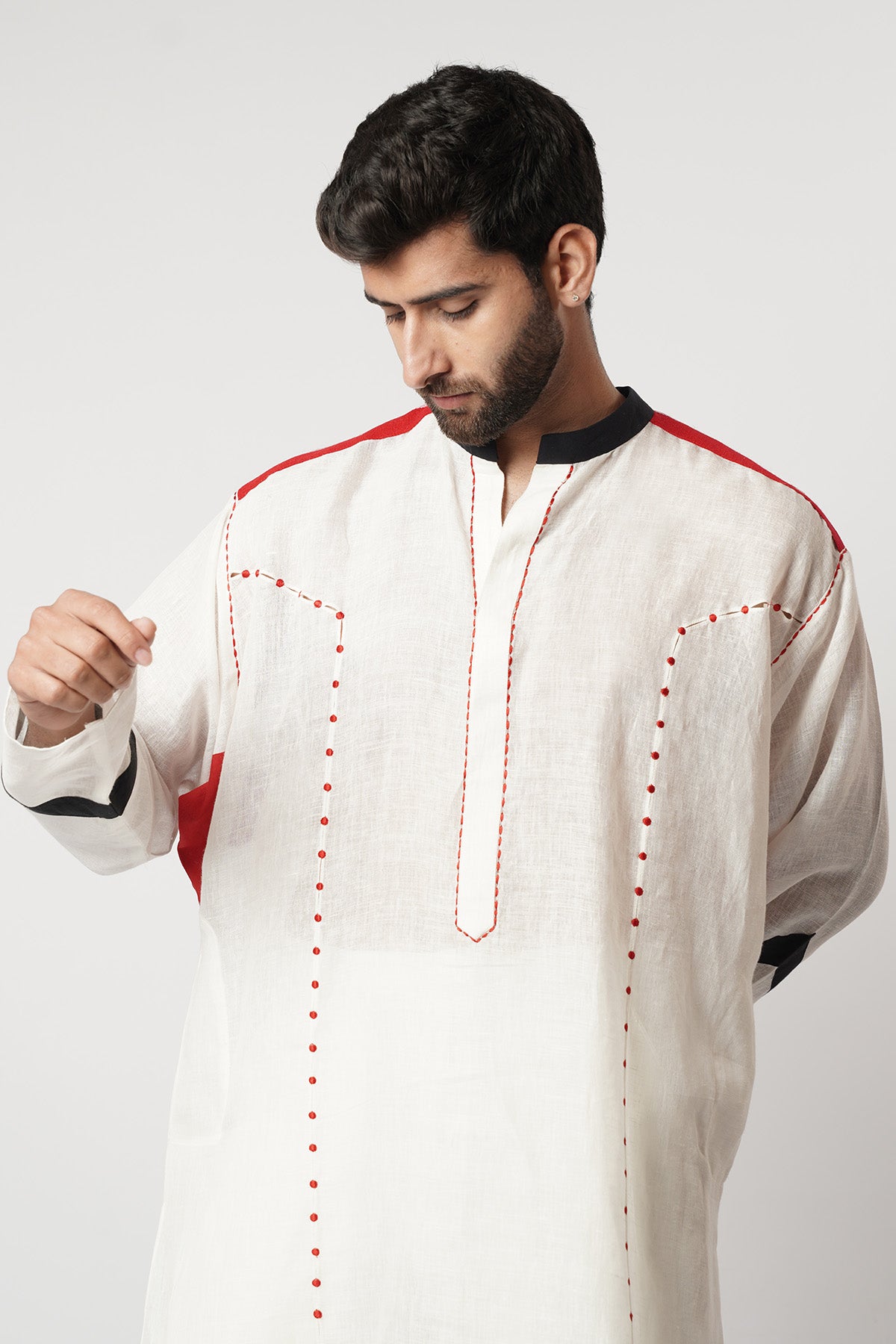 Ivory Ruby Bindi Kurta & Pants