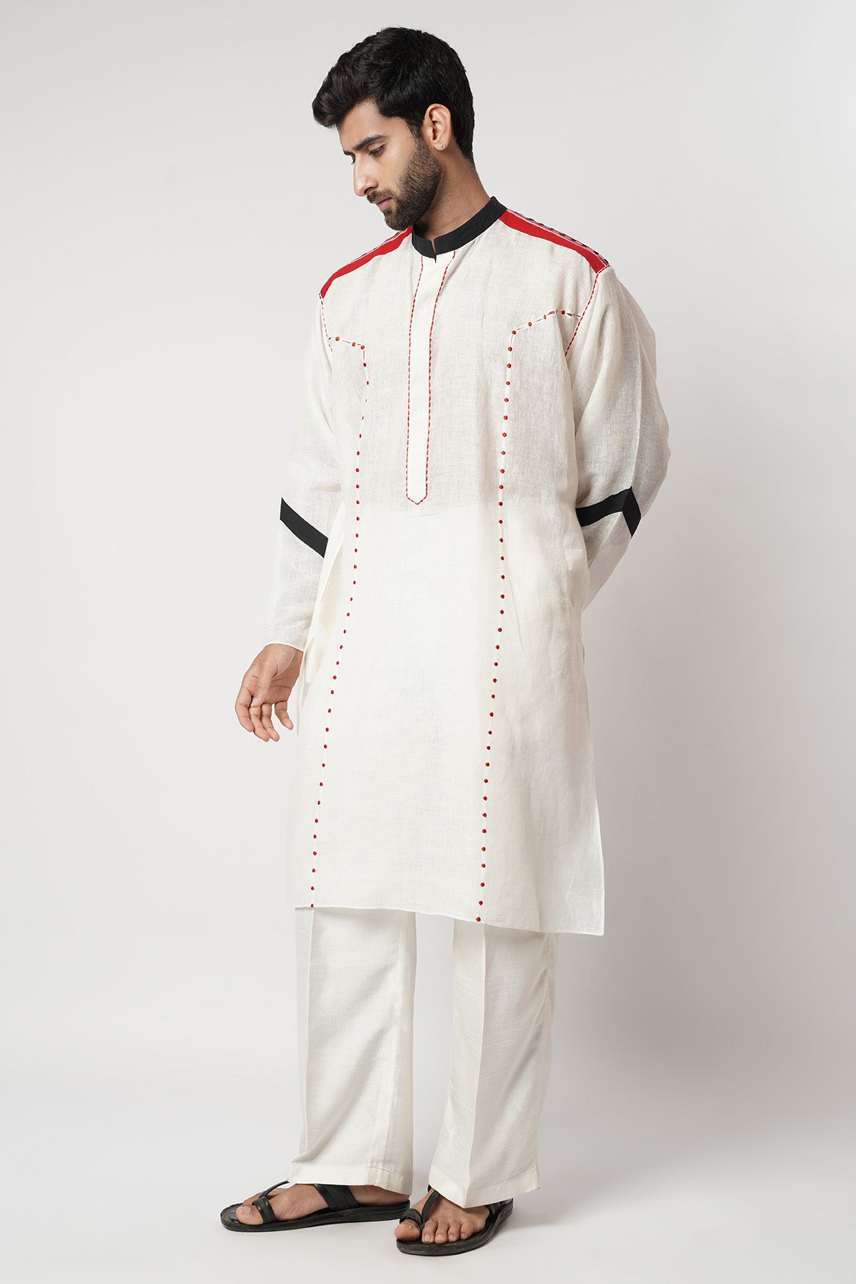 Ivory Ruby Bindi Kurta & Pants