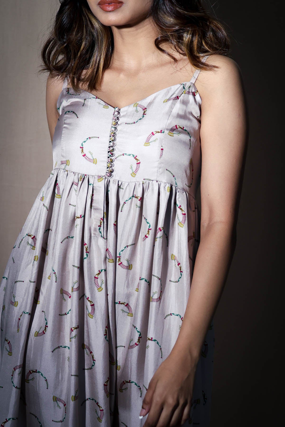 Ivory Sleeveless Maxi dress