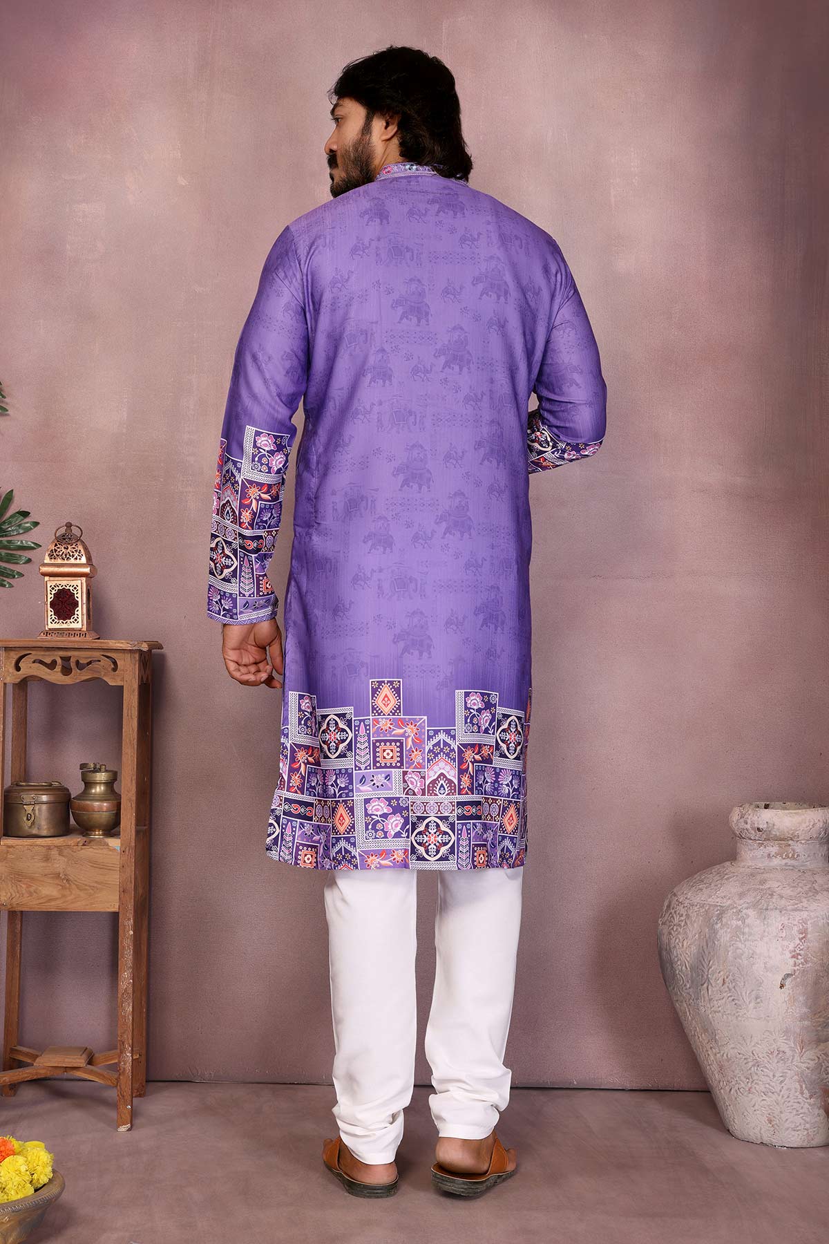 Jamuni Khadi Cotton Kurta Set