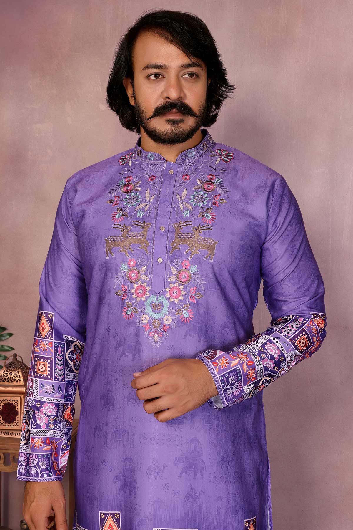 Jamuni Khadi Cotton Kurta Set