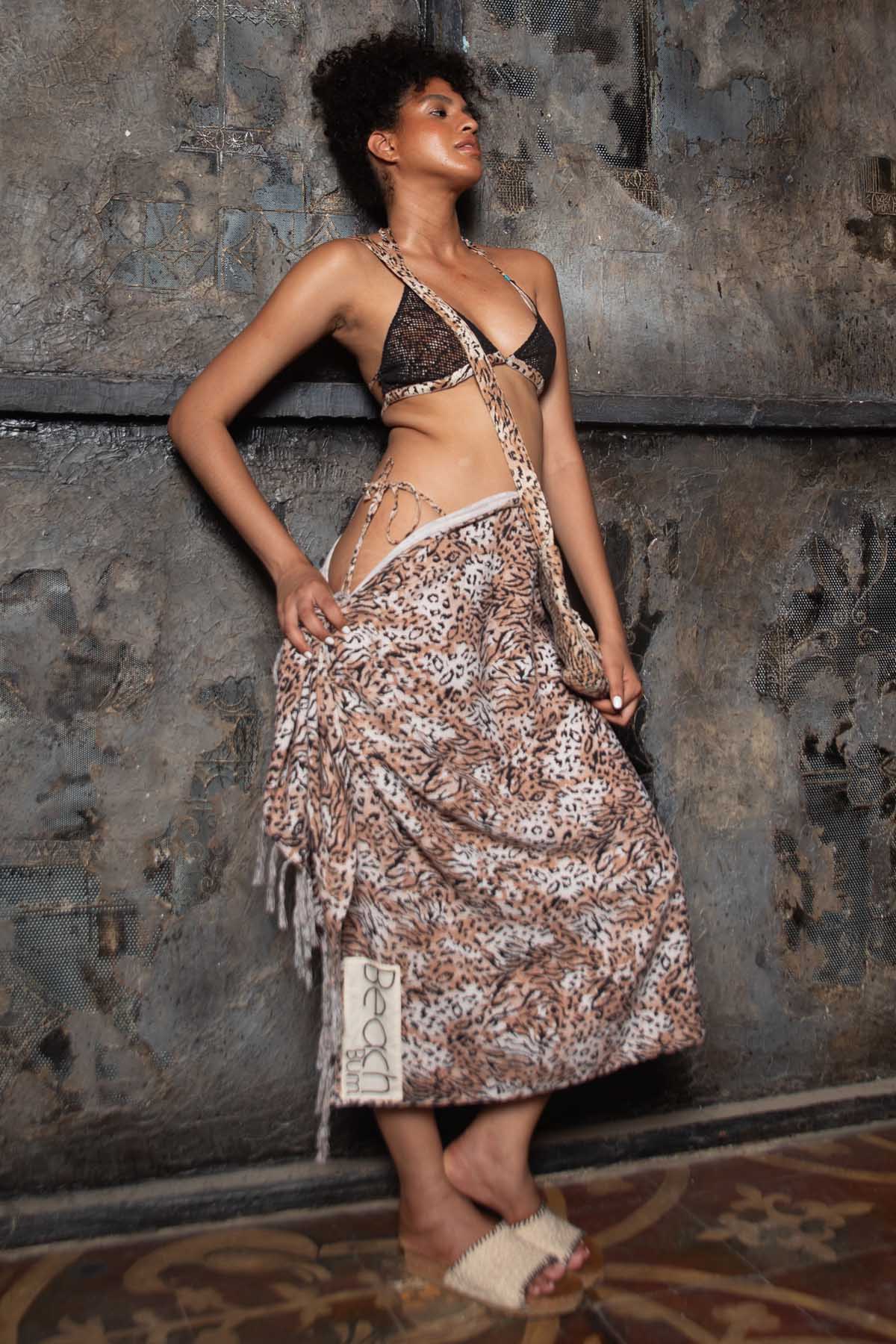 Jungle Print Cotton Sarong