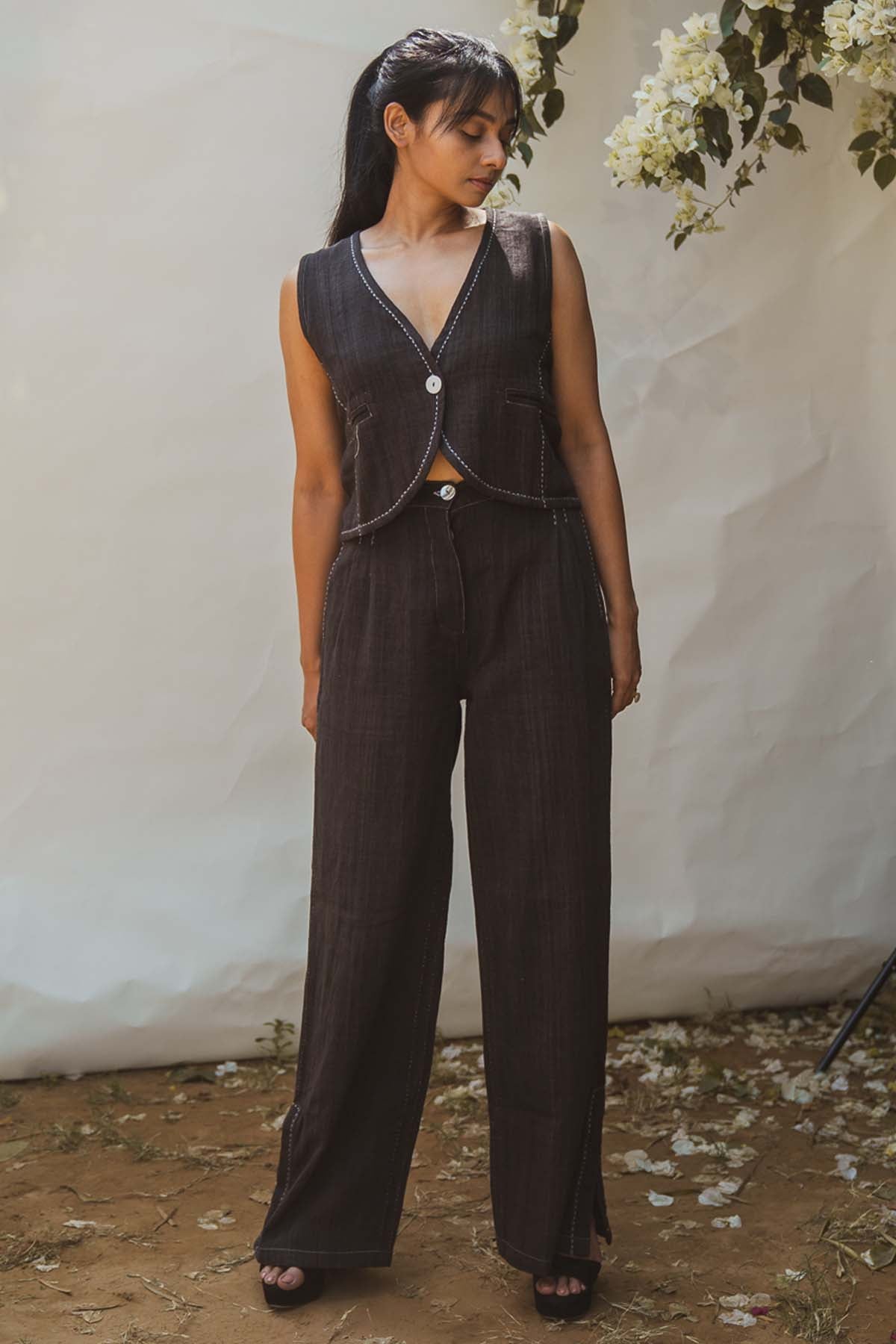 Kala Cotton Panelled Co-ord Set