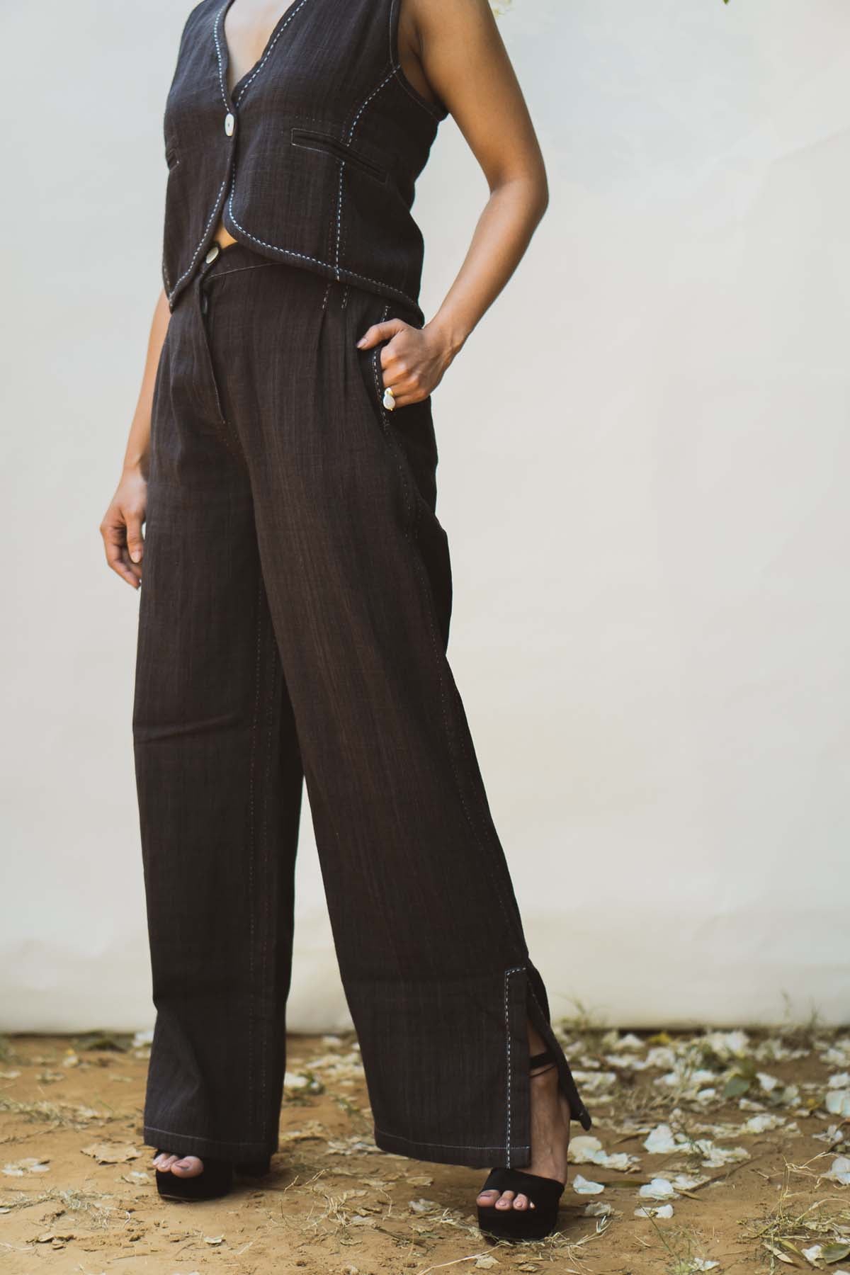 Kala Cotton Panelled Co-ord Set