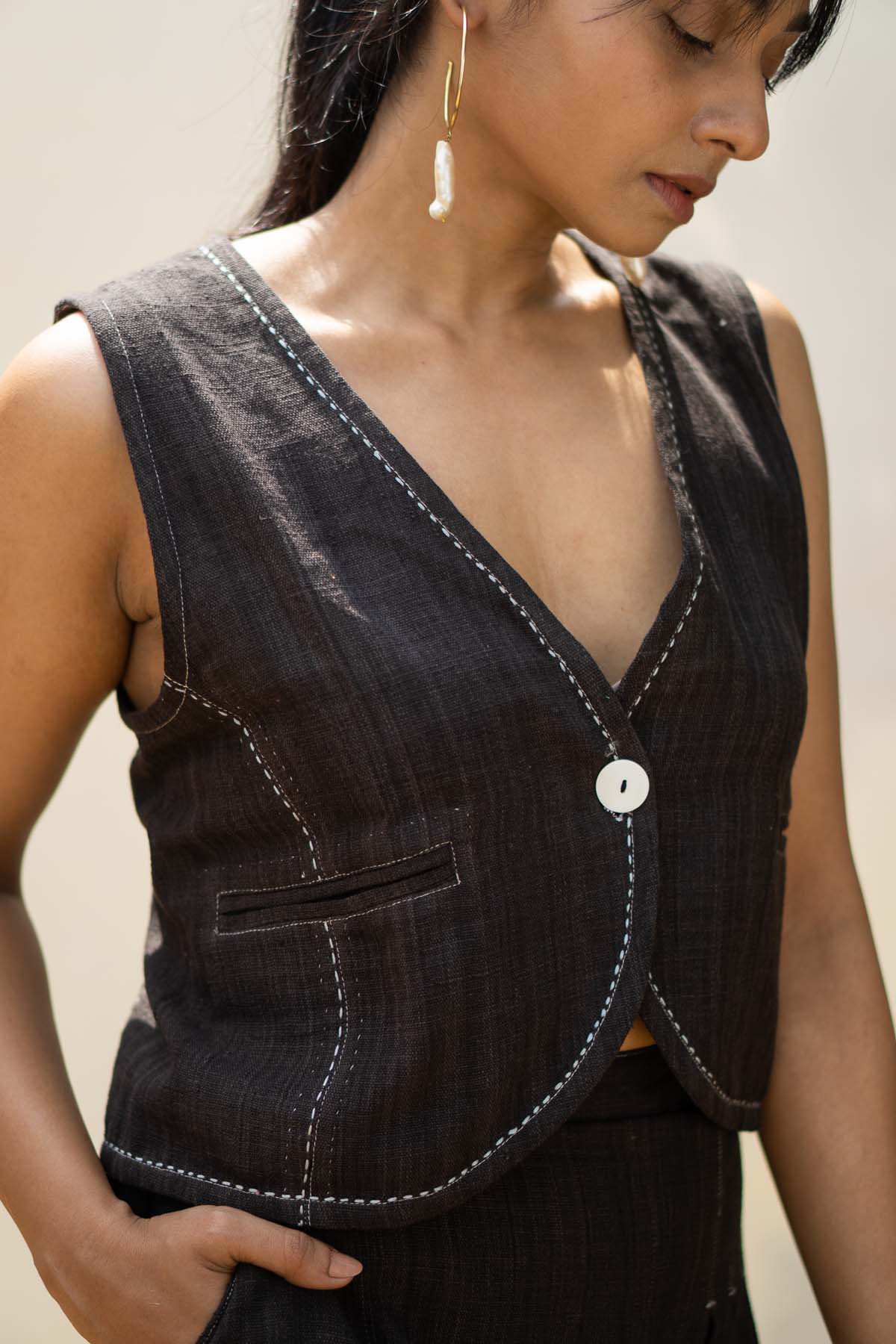 Kala Cotton Panelled Co-ord Set