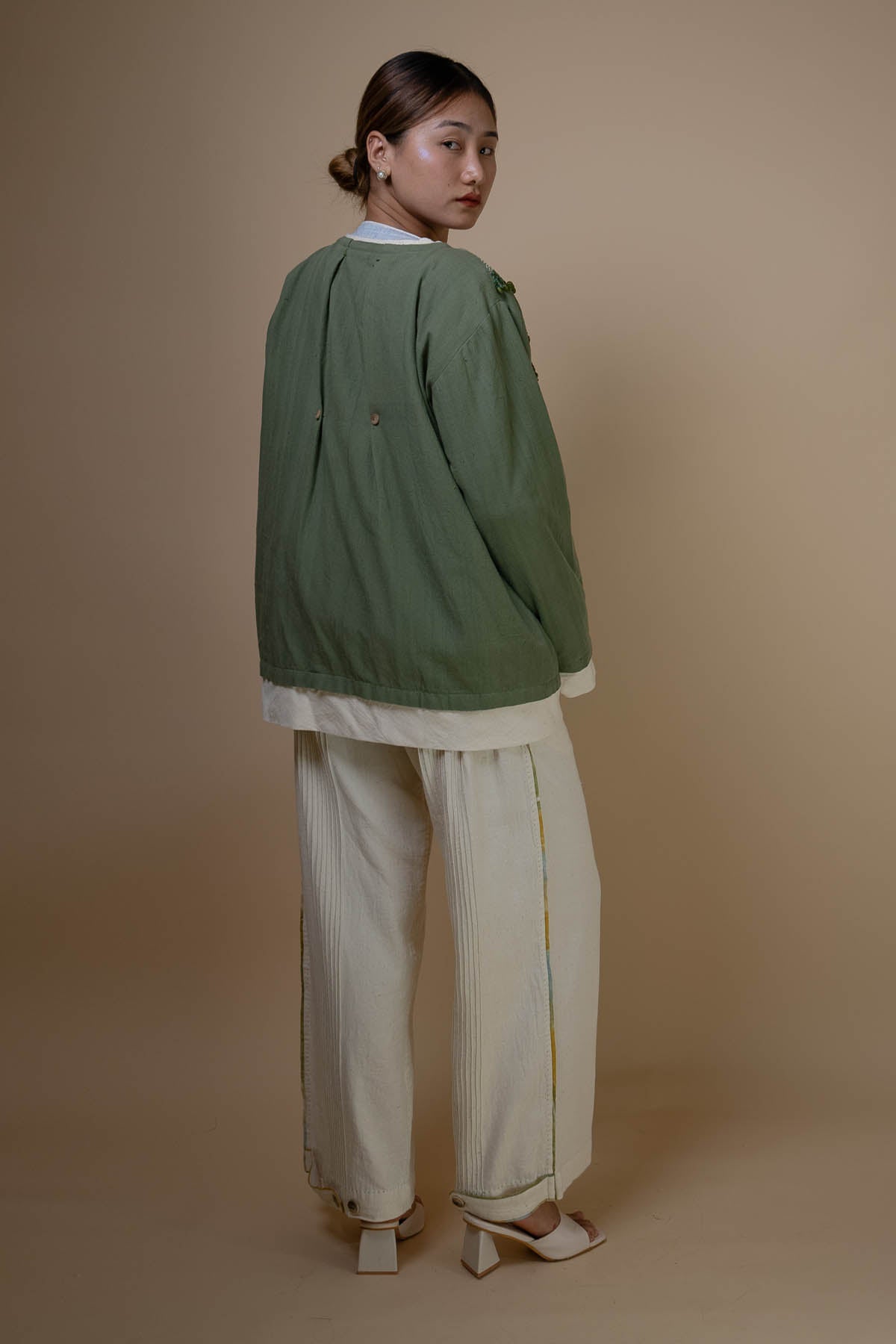 Kala Cotton Embroidered Jacket