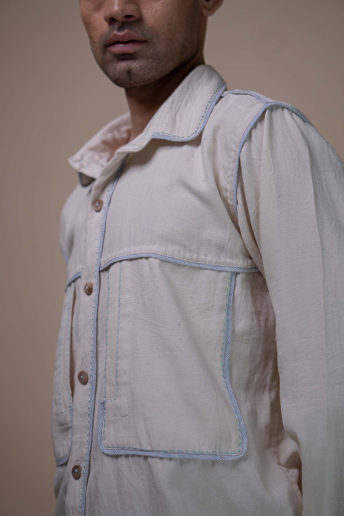 Kala Cotton Patch Pocket Shirt