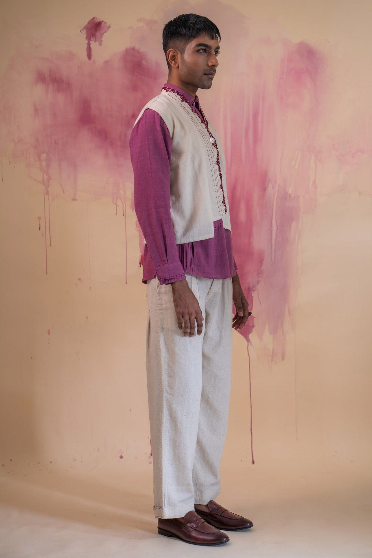 Kora Cotton Vest Jacket