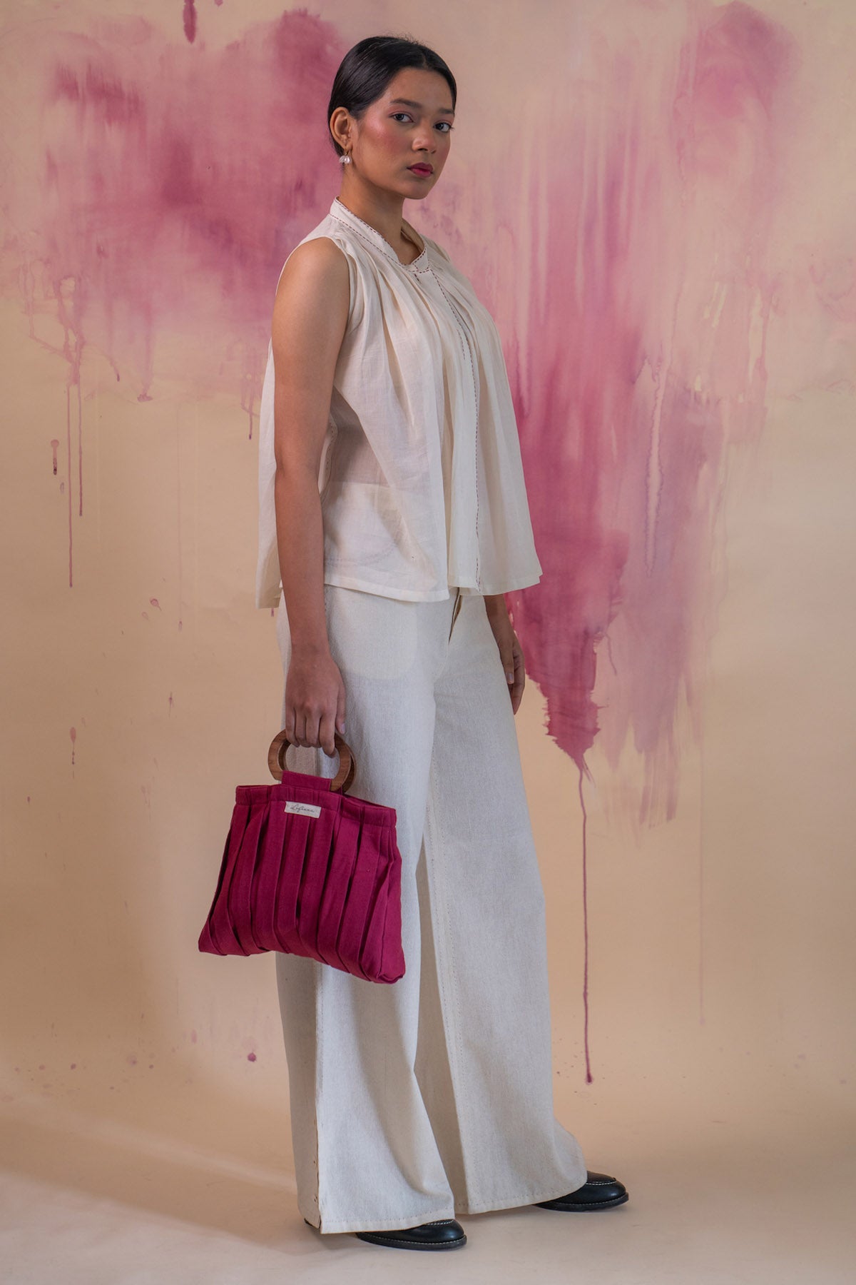 Kora Cotton Gathered Co-ord Set