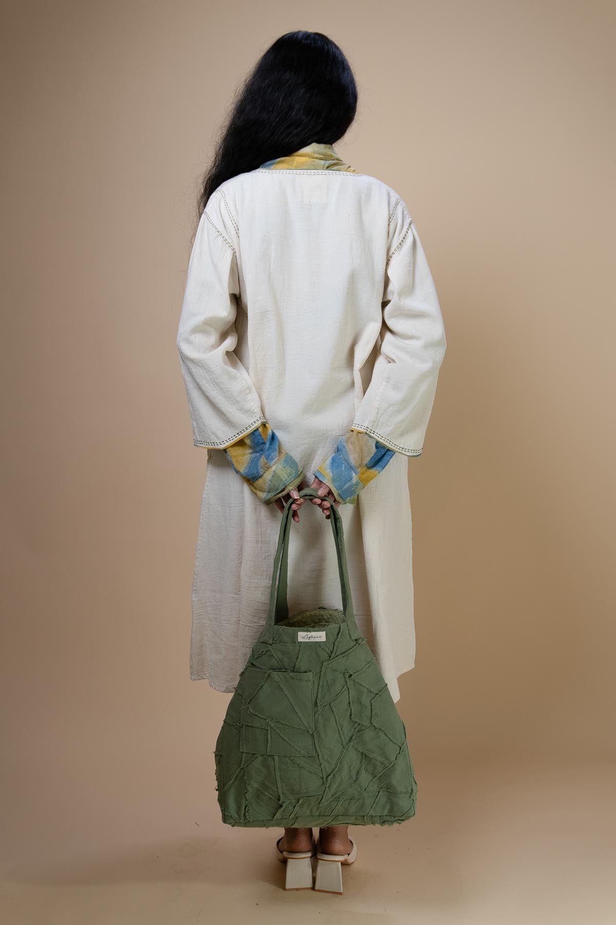 Kora Kala Cotton Layered Dress