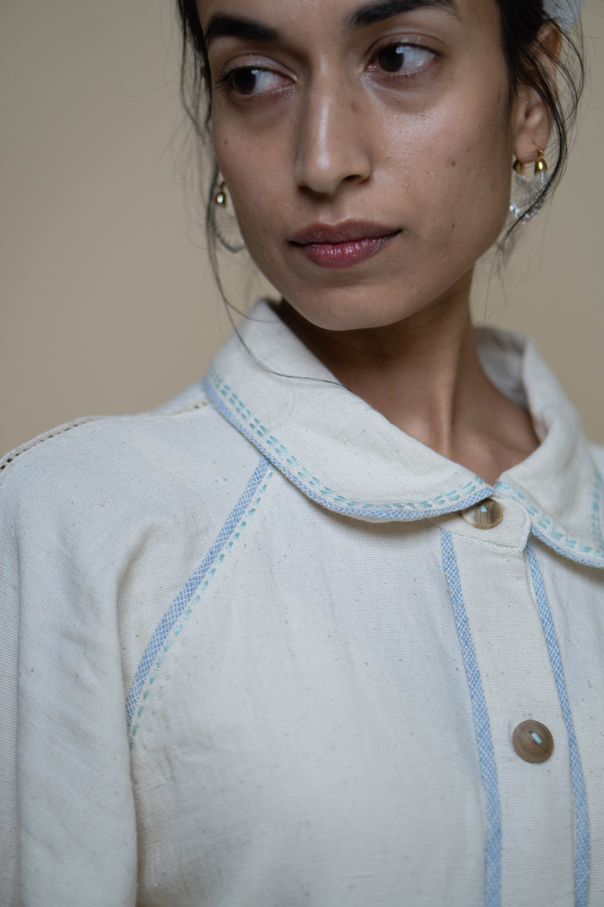 Kora Kala Cotton Shirt Dress