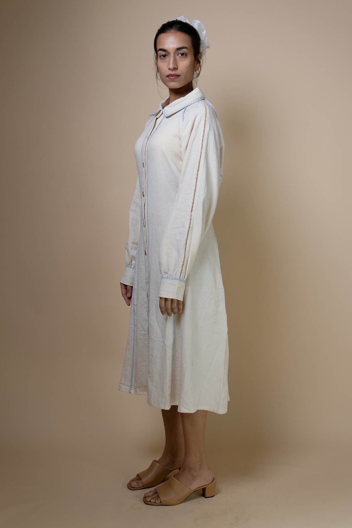 Kora Kala Cotton Shirt Dress