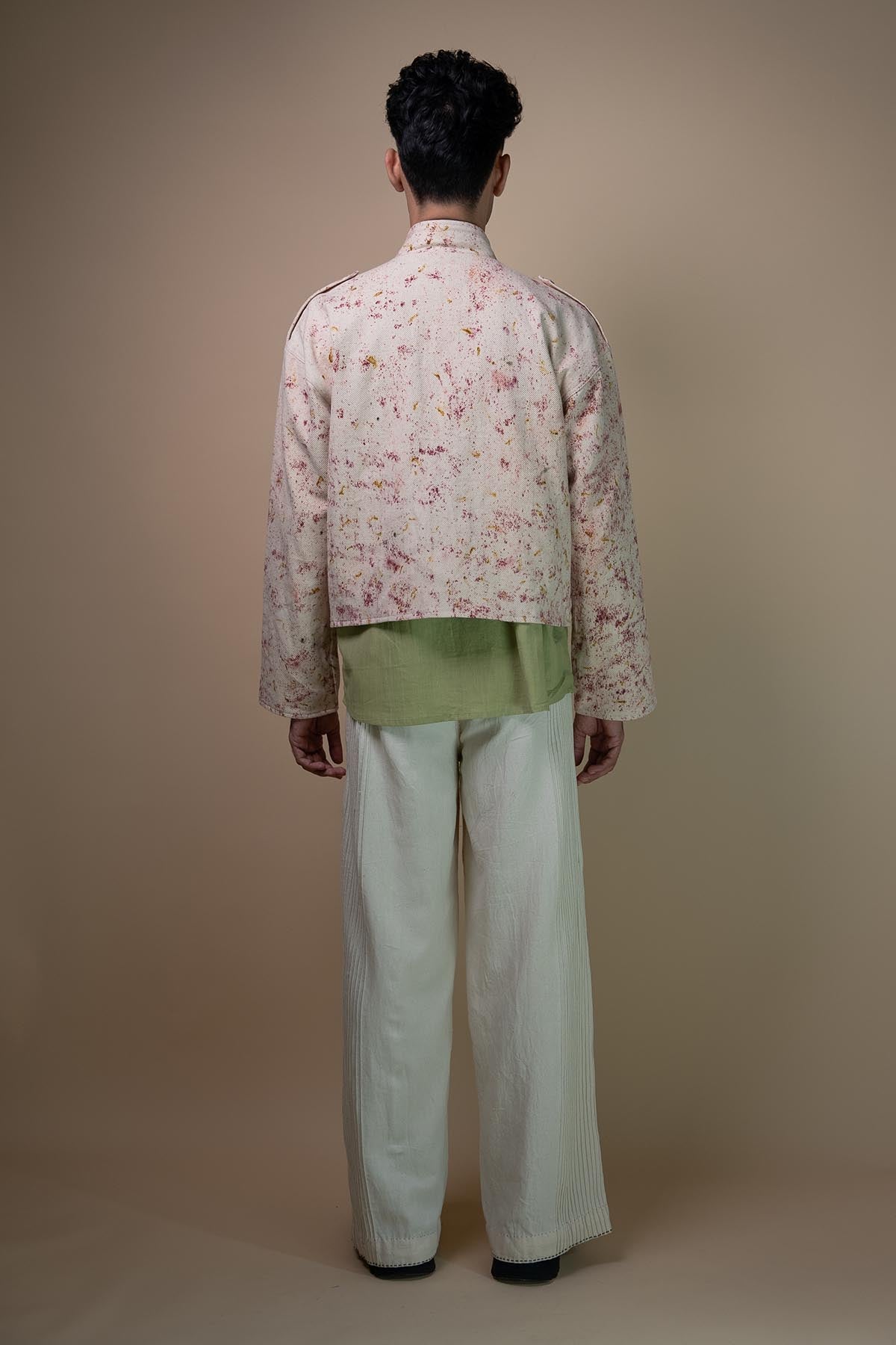 Kora Printed Embroidered Jacket