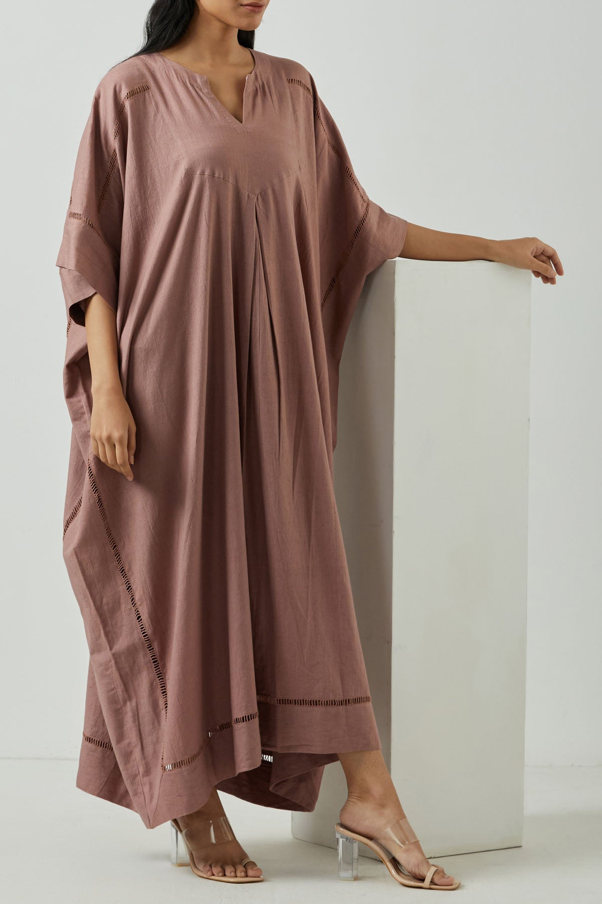 Lace Detailing Kaftan