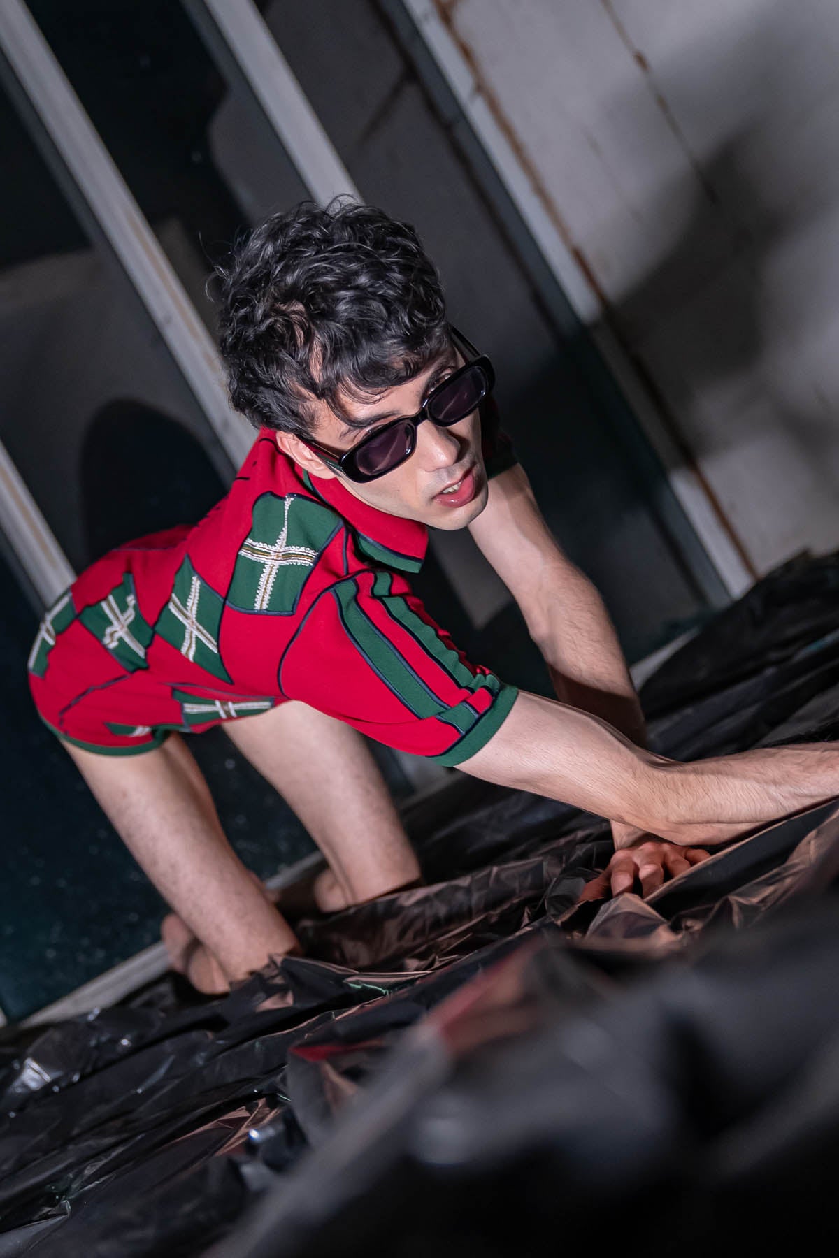 Lace Embroidered Playsuit