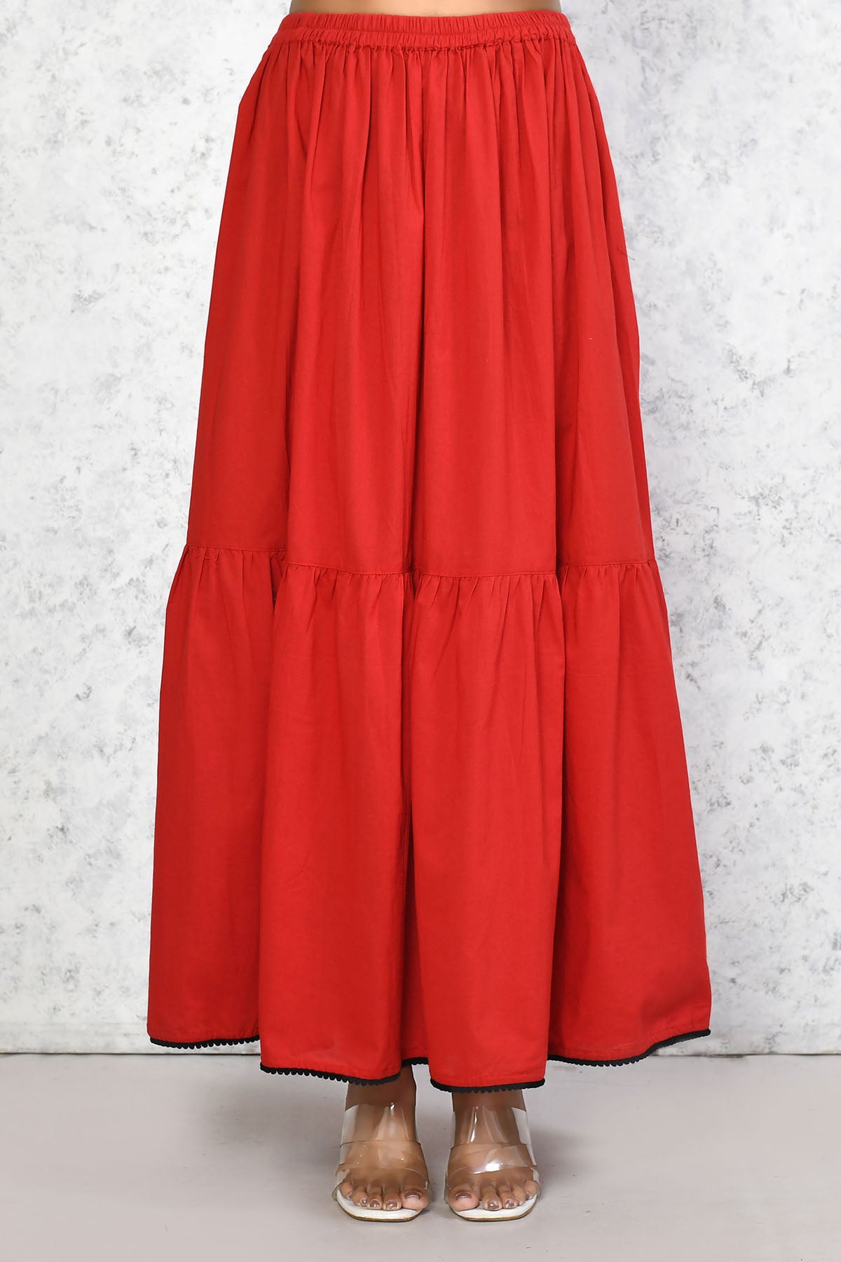 Lantern Printed Kurta & Lehenga Set