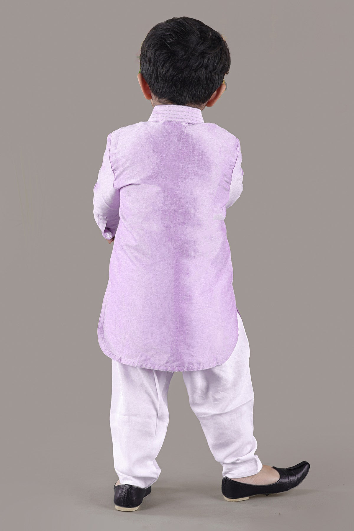 Lavender Pathani Kurta & Salwar