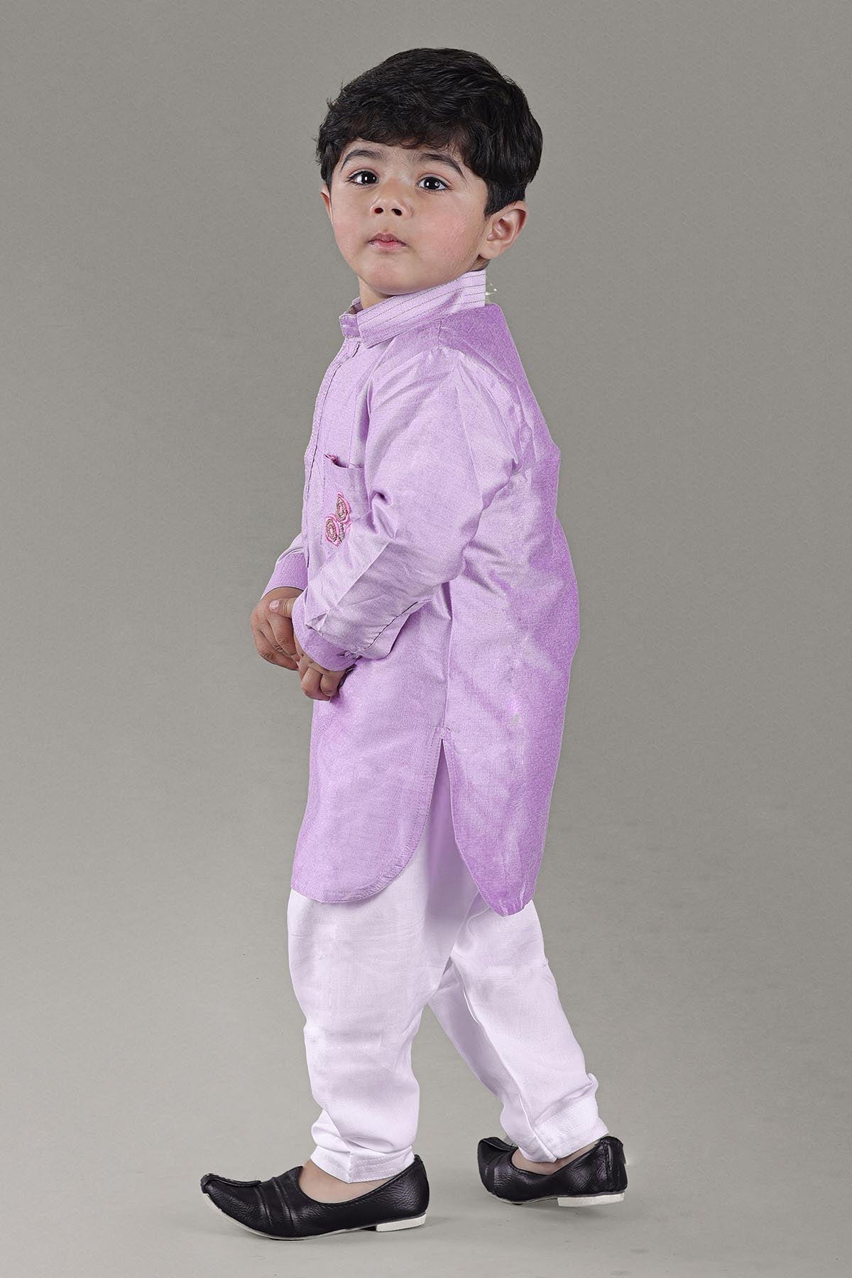 Lavender Pathani Kurta & Salwar