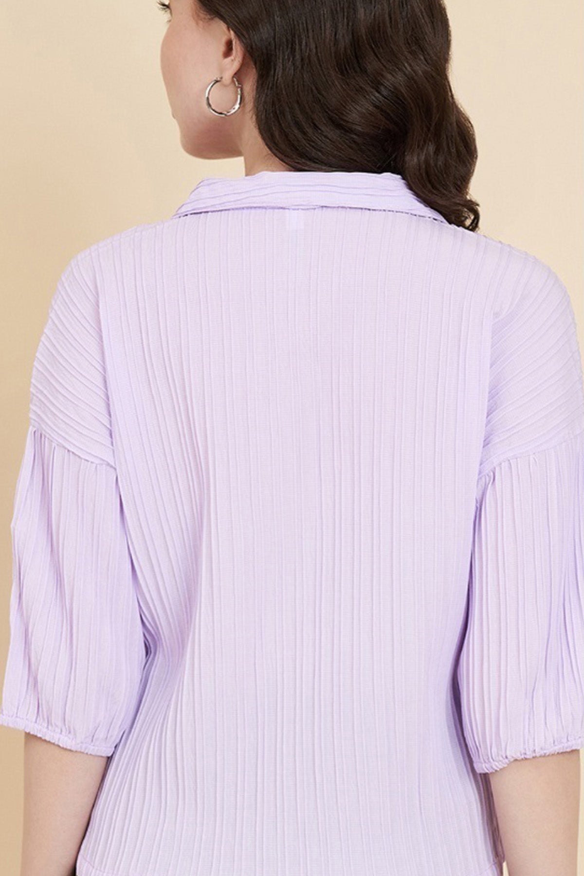 Lavender Sugarcane Casual Shirt