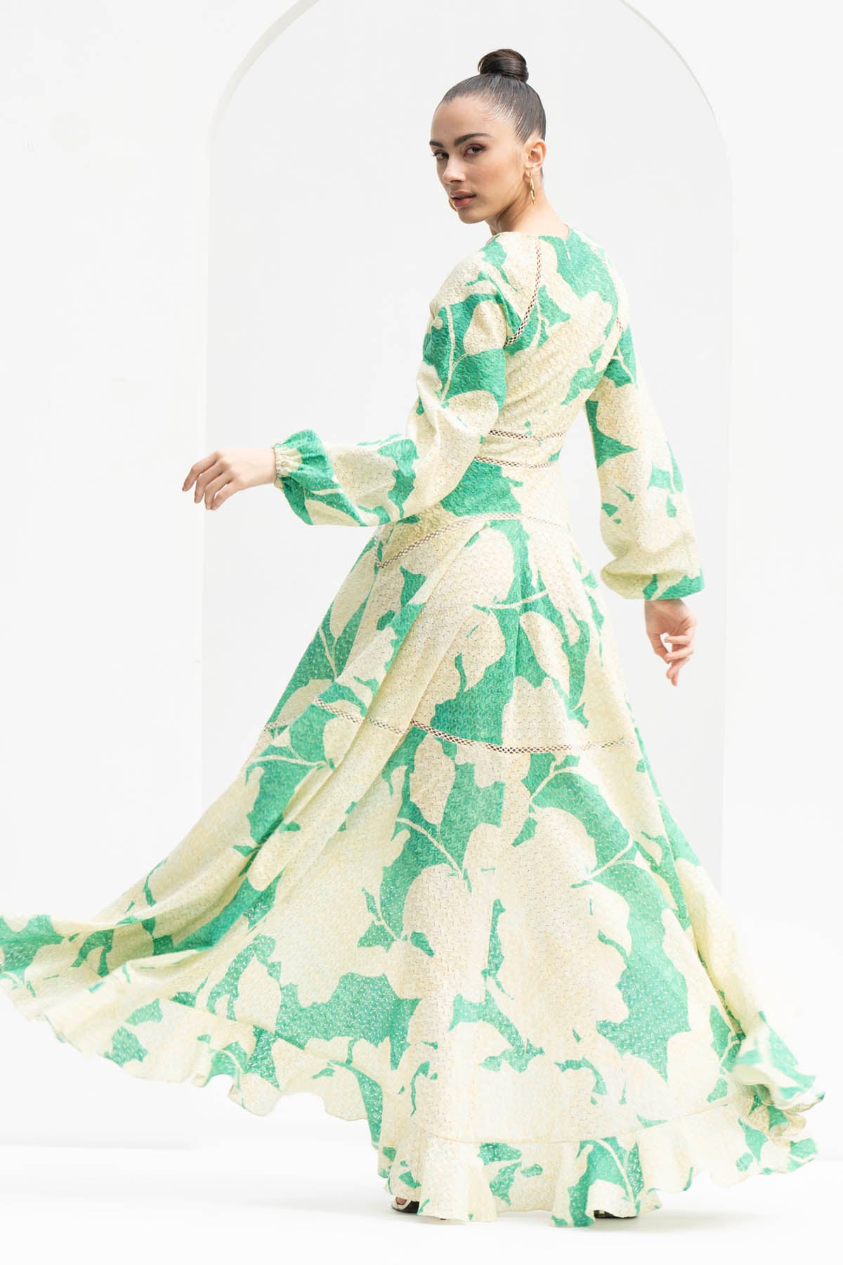 Leaf Chantley Printed Dress