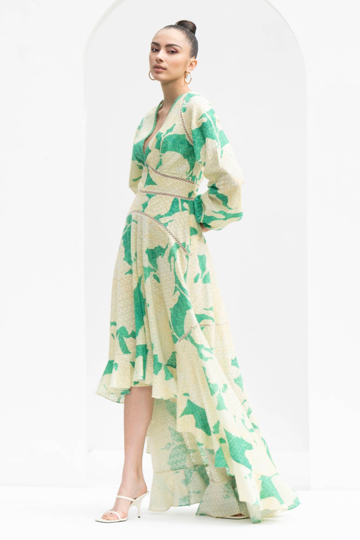 Leaf Chantley Printed Dress