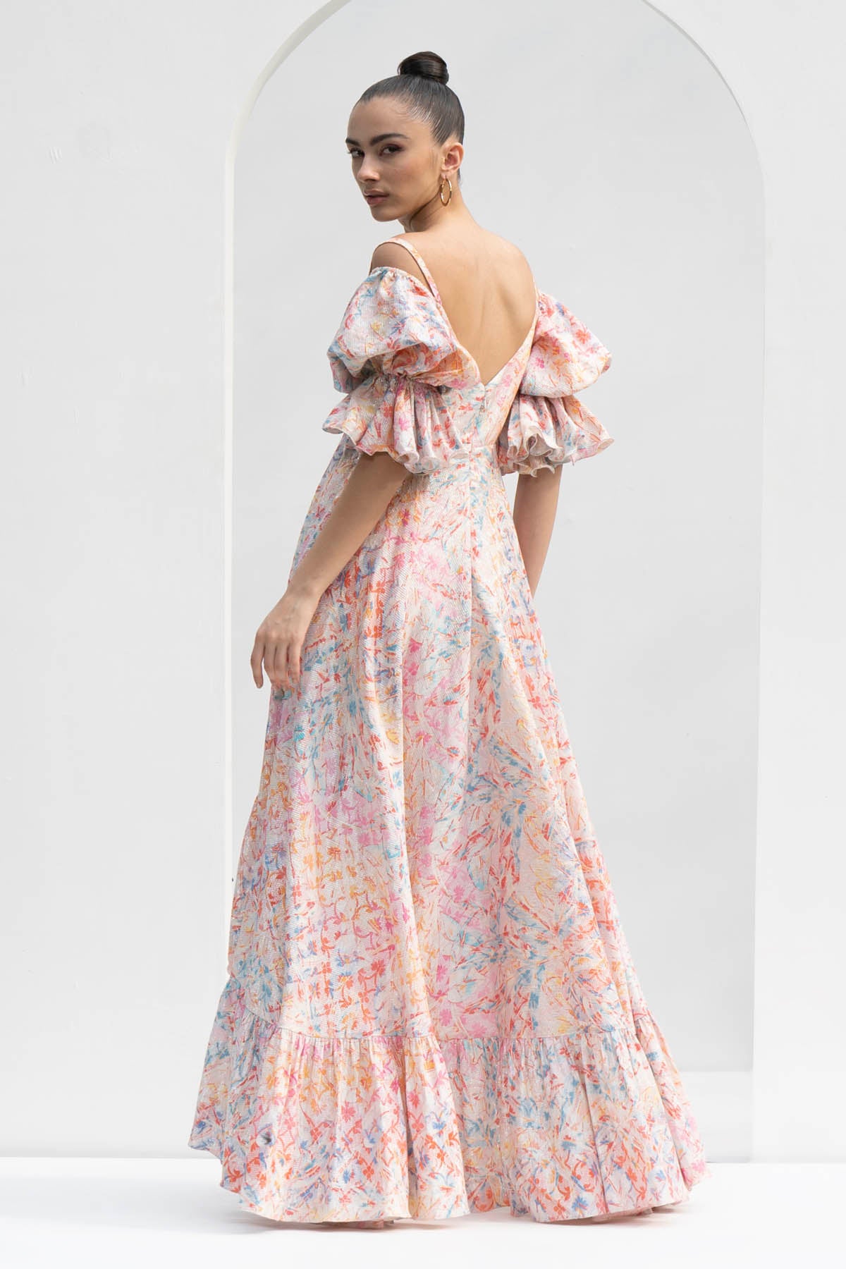 Leaf Magic Printed Dress