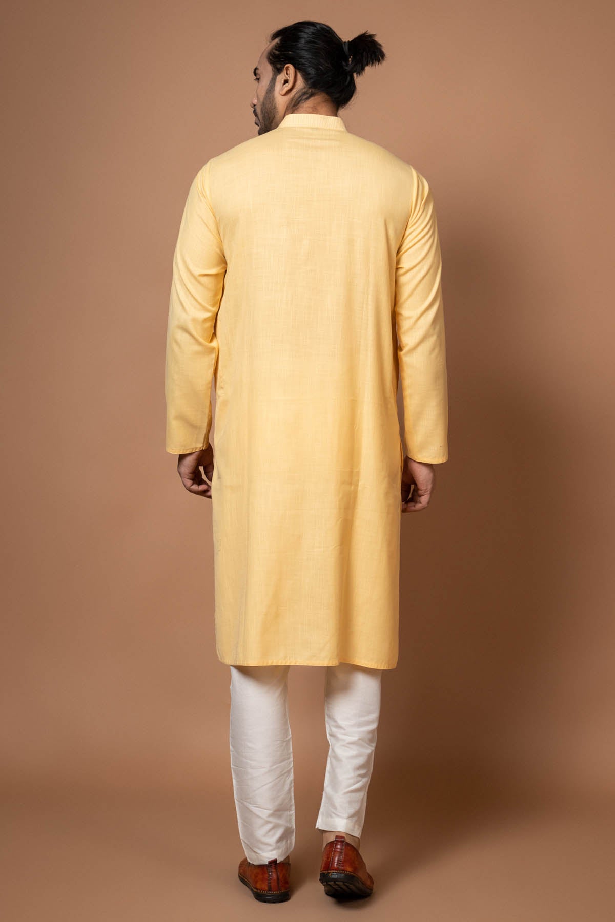 Lemon Yellow Kurta & Pyjama