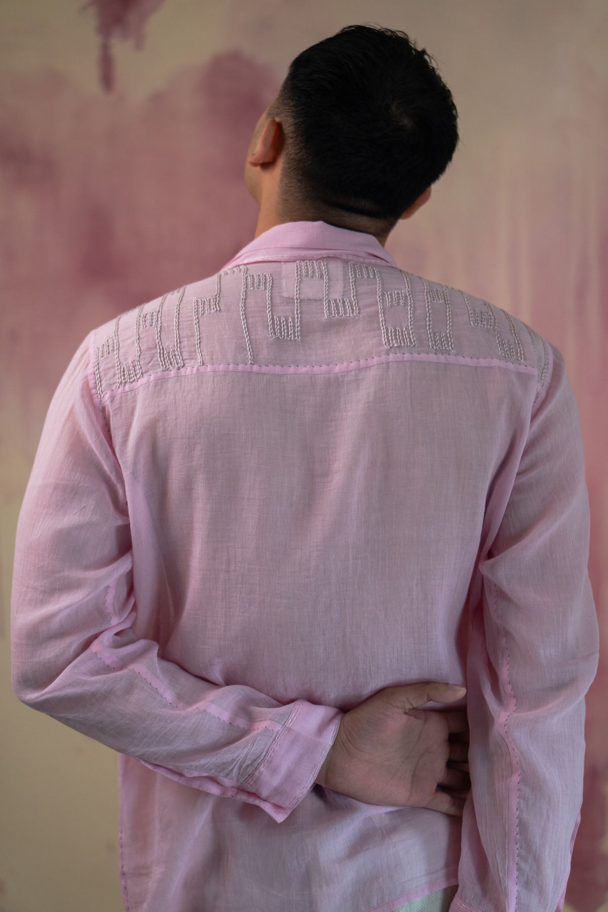 Light Pink 100% Cotton Shirt