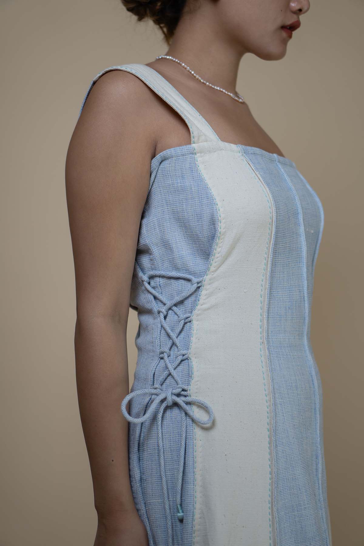 Light Blue Kala Cotton Dress