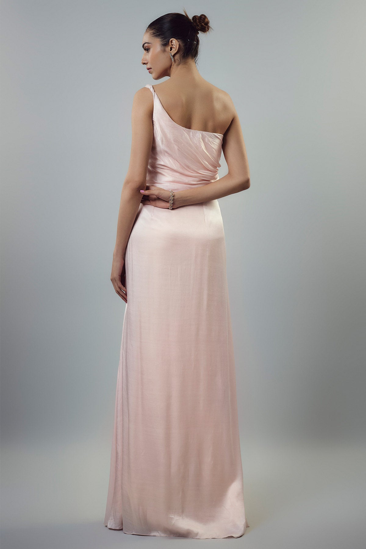 Light Pink Embellished Gown