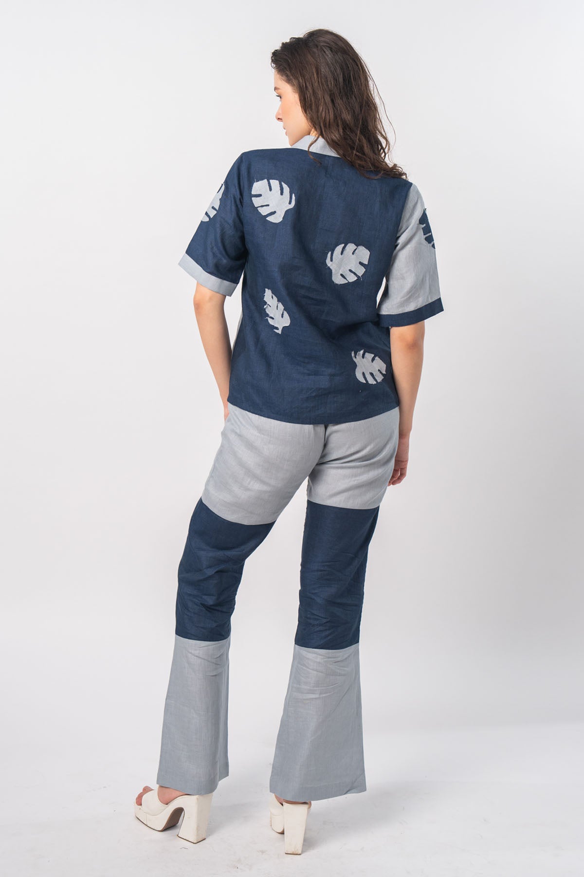 Linen Patchwork Co-ord Set