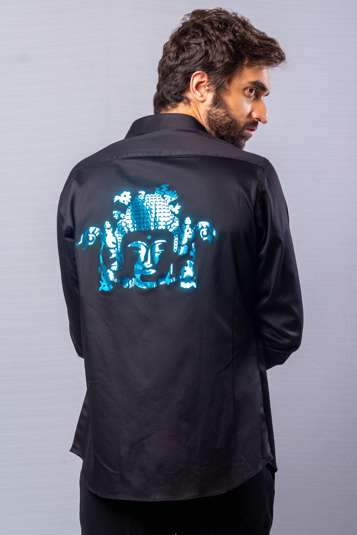 Lord Buddha Painted Shirt