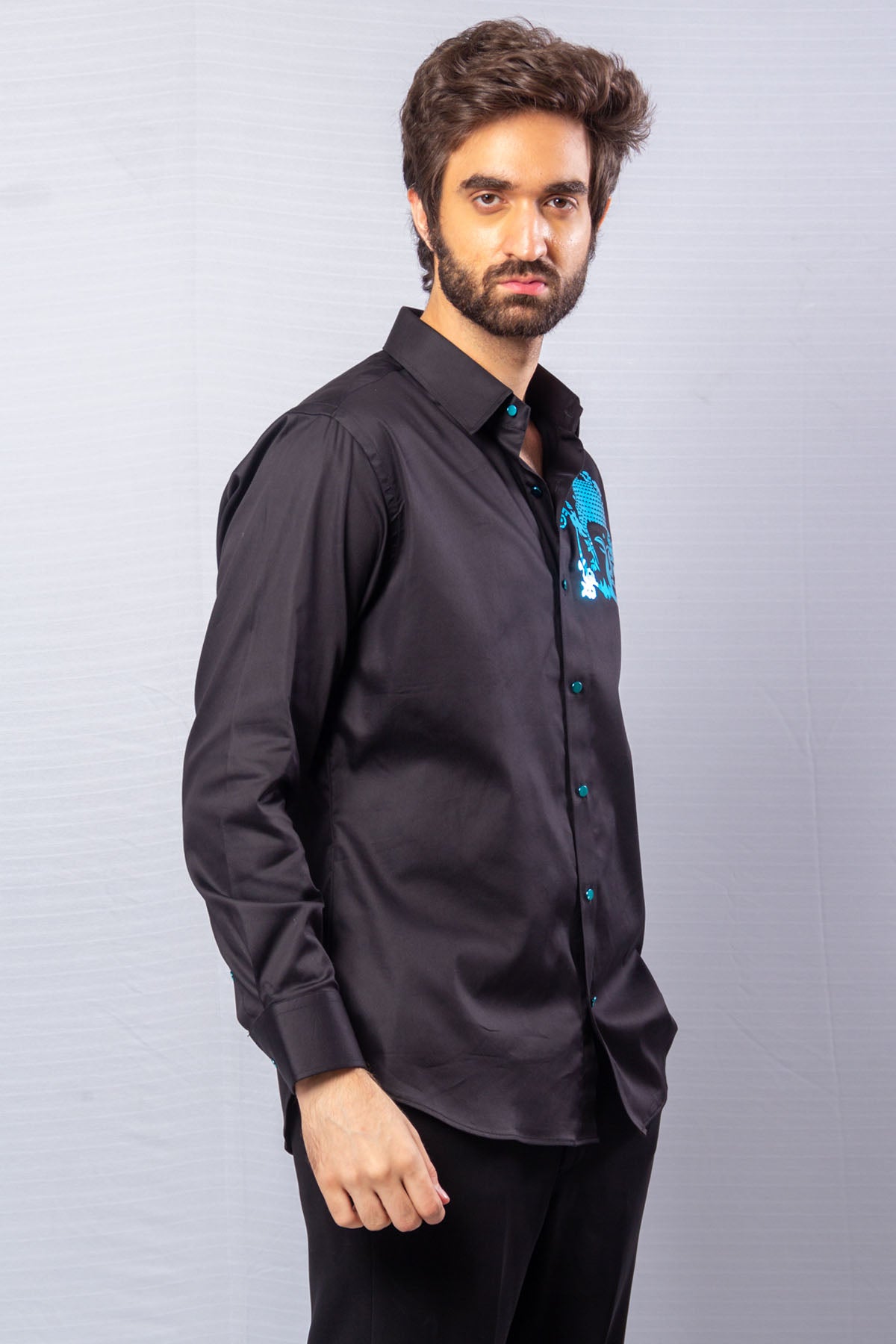 Lord Buddha Painted Shirt