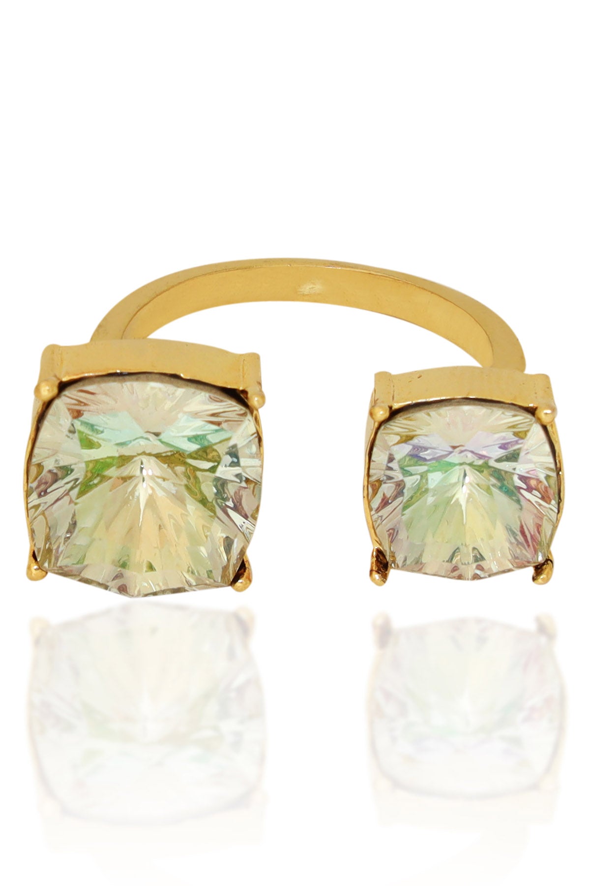 Buy Luminous Crystal Ring For Women Online at ScrollnShops