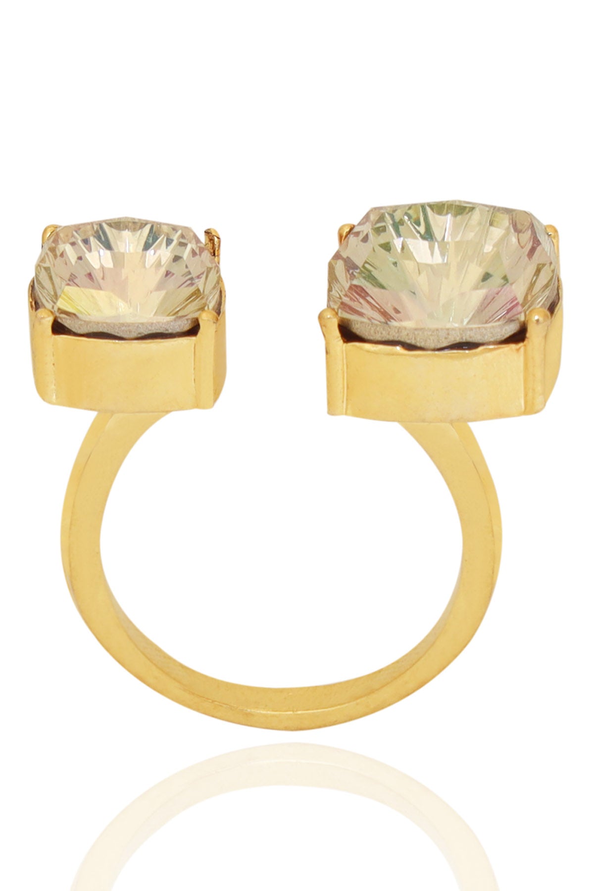 Luminous Crystal Ring