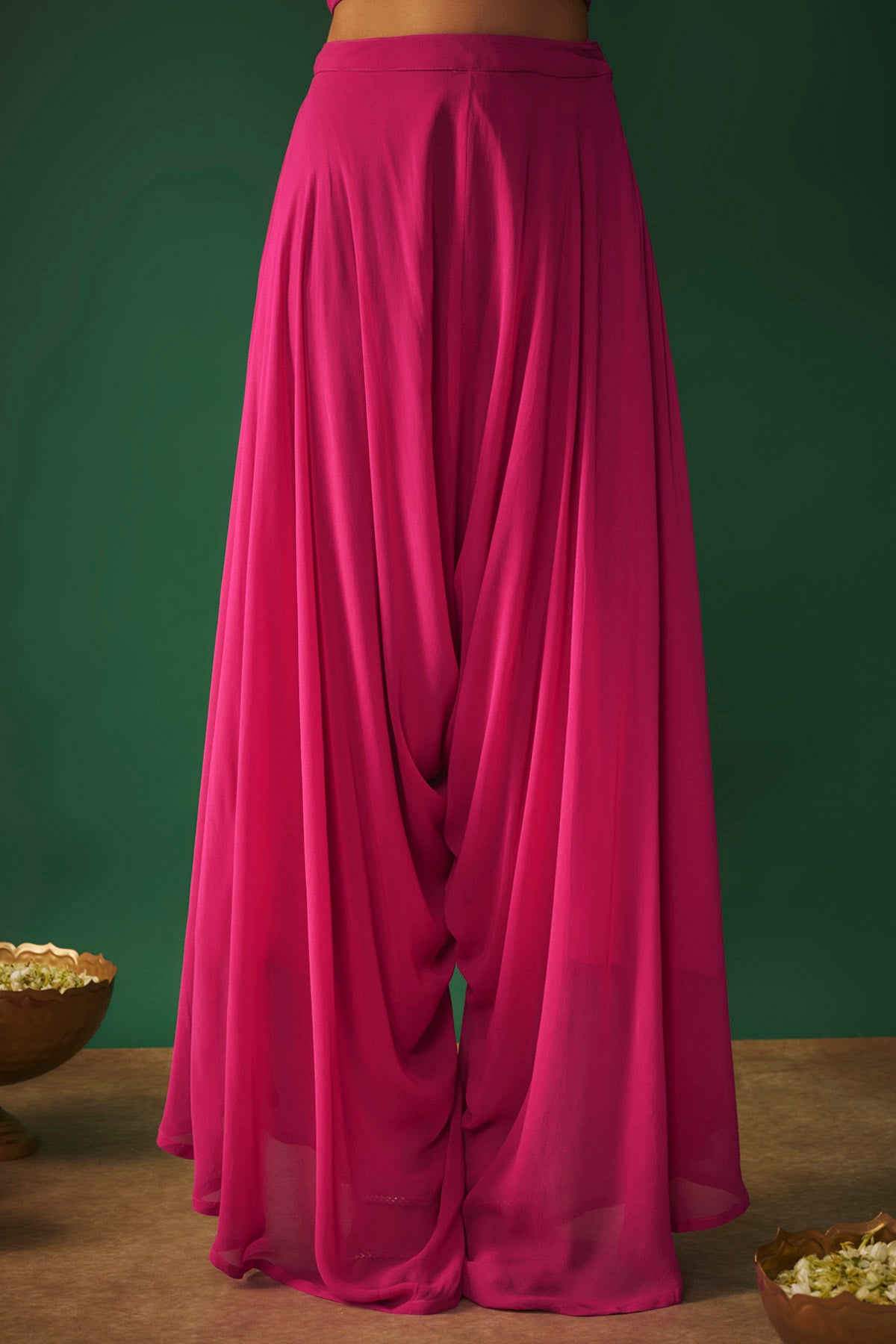 Magenta Pink Jacket Set