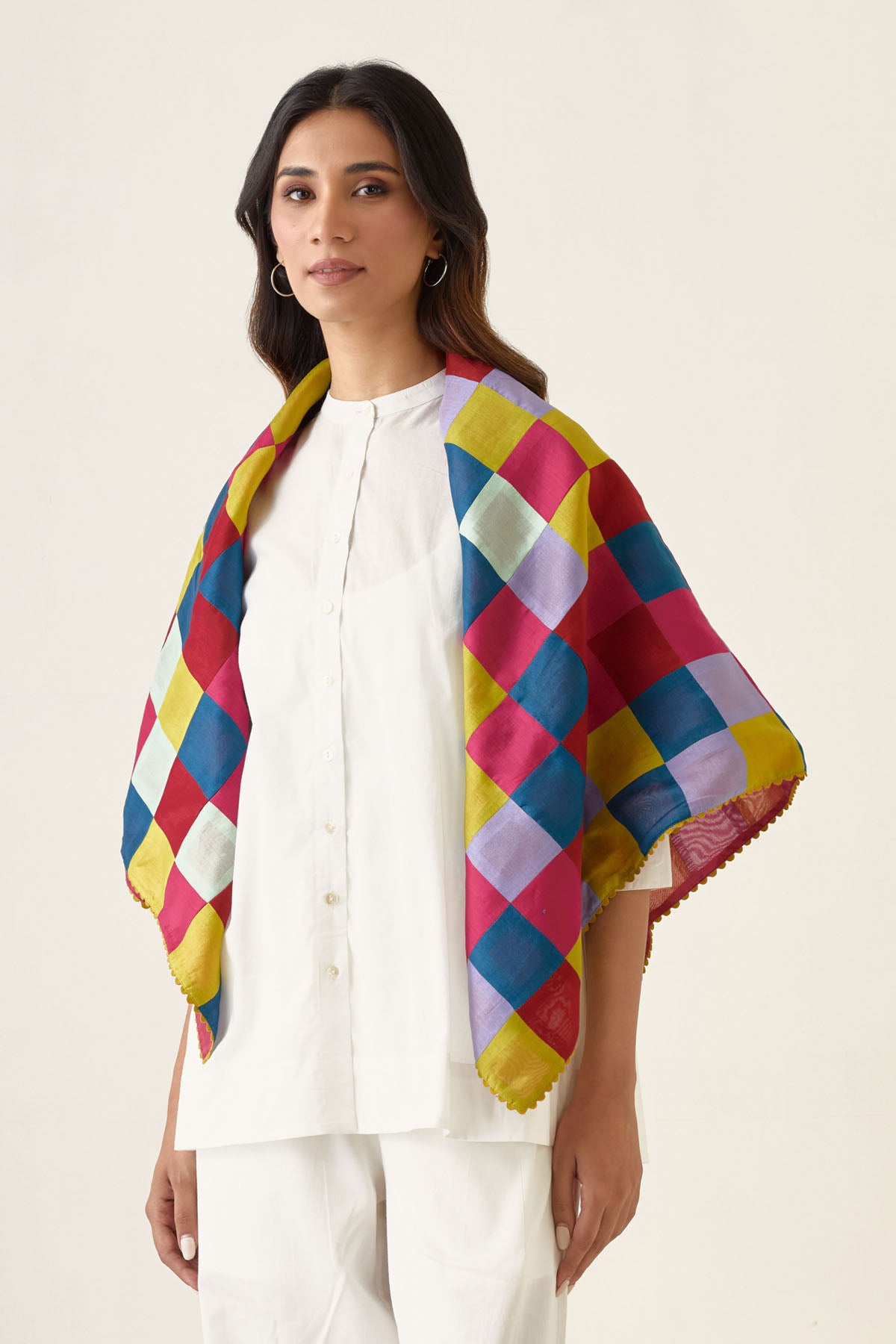 Mandarin Collar Shirt & Pant Set