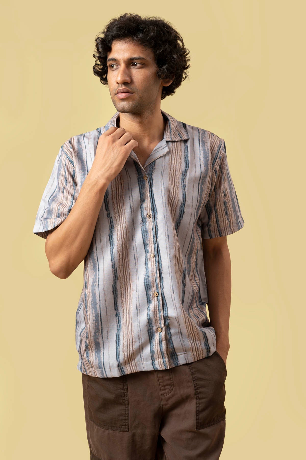 Marble Print Design Shirt For Men | ScrollnShops