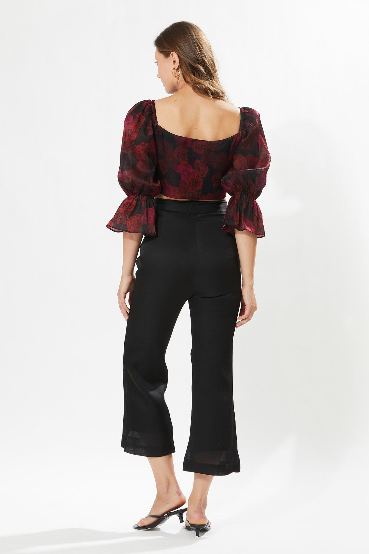 Marie Sleeve Printed Top