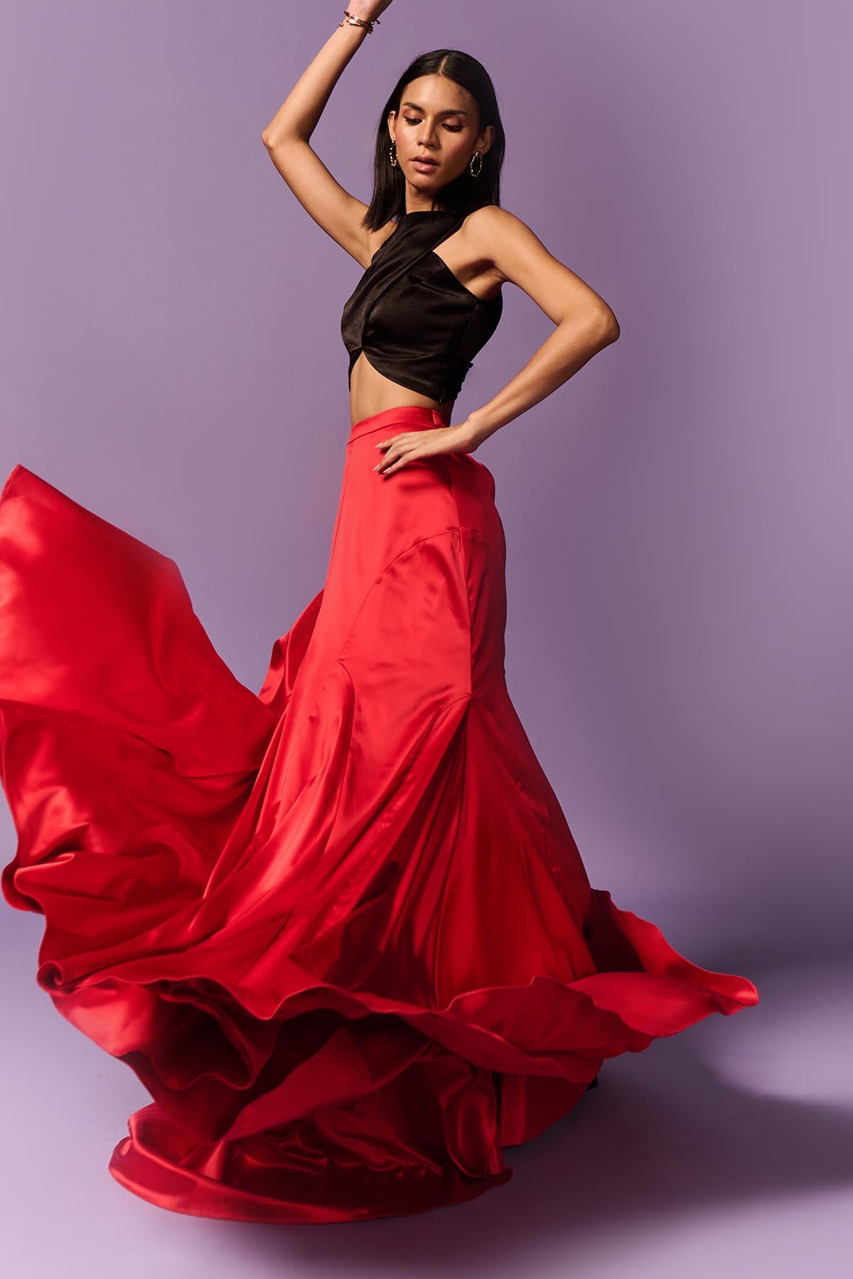 Mashroo Halter Neck Top & Skirt