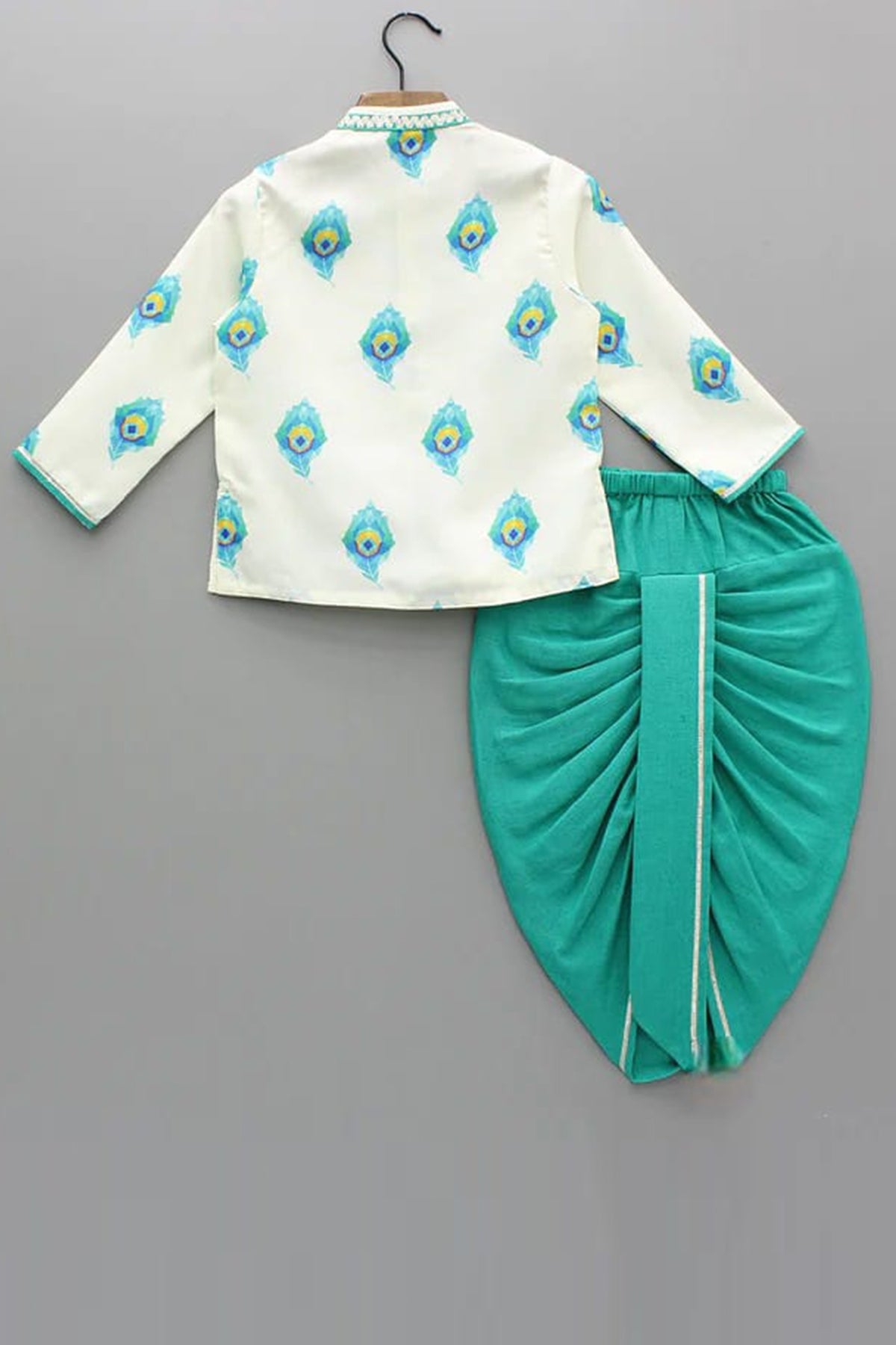 Mayur Mor Pankh Print Kurta Set