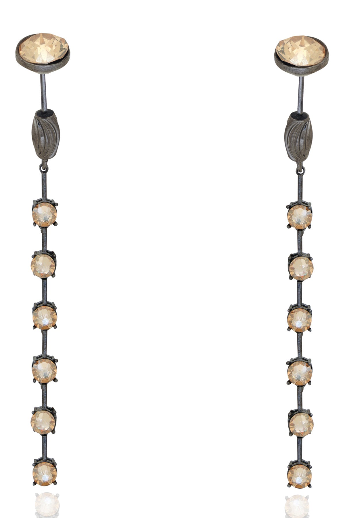 Metallic Gold Earrings