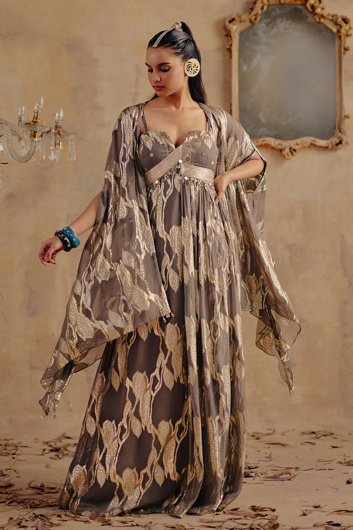 Kaftan Style Knee Length Dress Kaftan Style Knee Length Dress