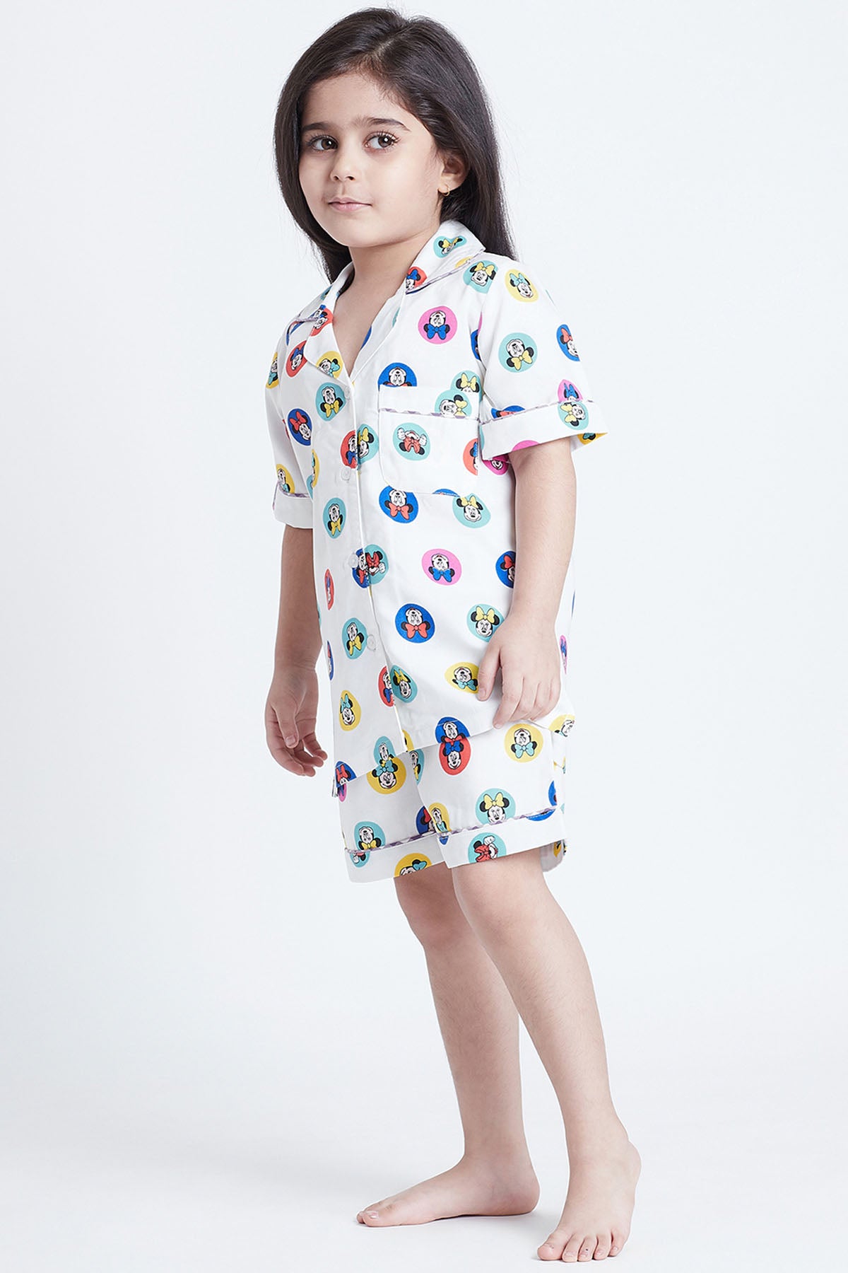 Mickey Mouse Printed Nightsuit