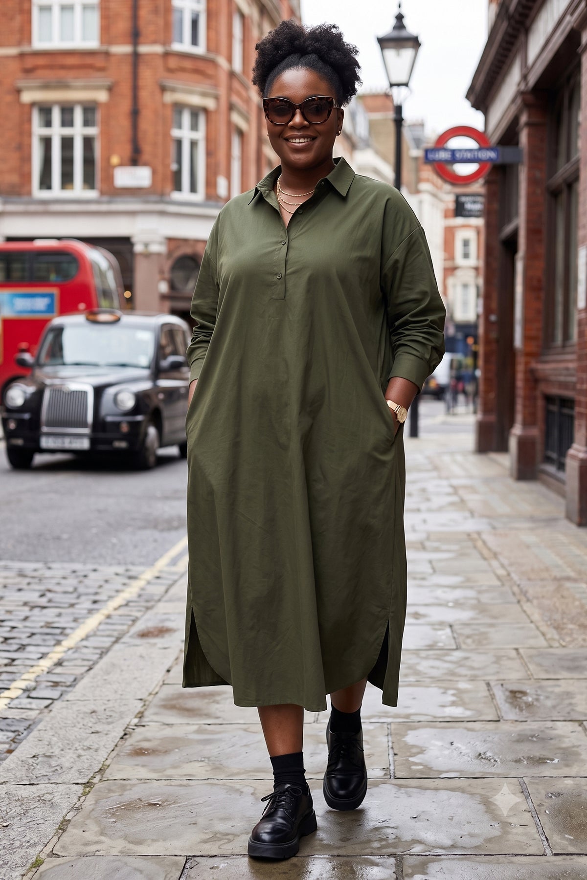 Buy Military Cotton Cambric Dress for women by Sneha B online available at scrollnshops